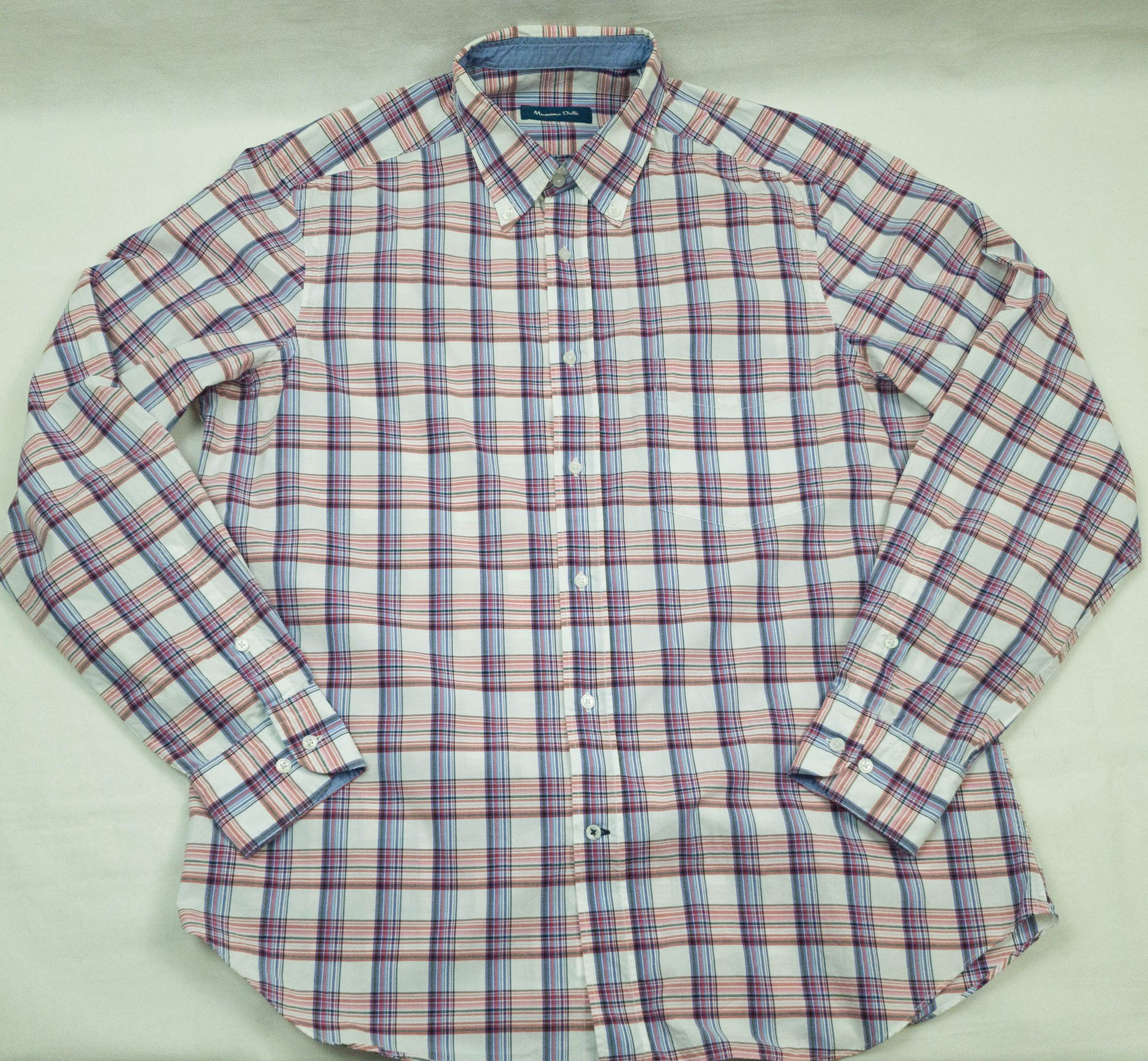 Massimo Dutti MASSIMO DUTTI SHIRT LONG SLEEVE COTTON SIZE L Size US L / EU 52-54 / 3 - 3 Thumbnail