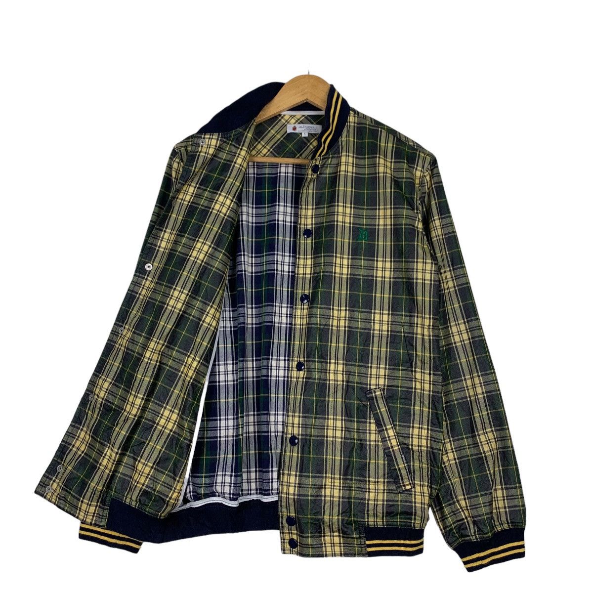 Japanese Brand THE DURFFER of St George Checked Coach Jacket #1095-C50 Size US L / EU 52-54 / 3 - 9 Thumbnail