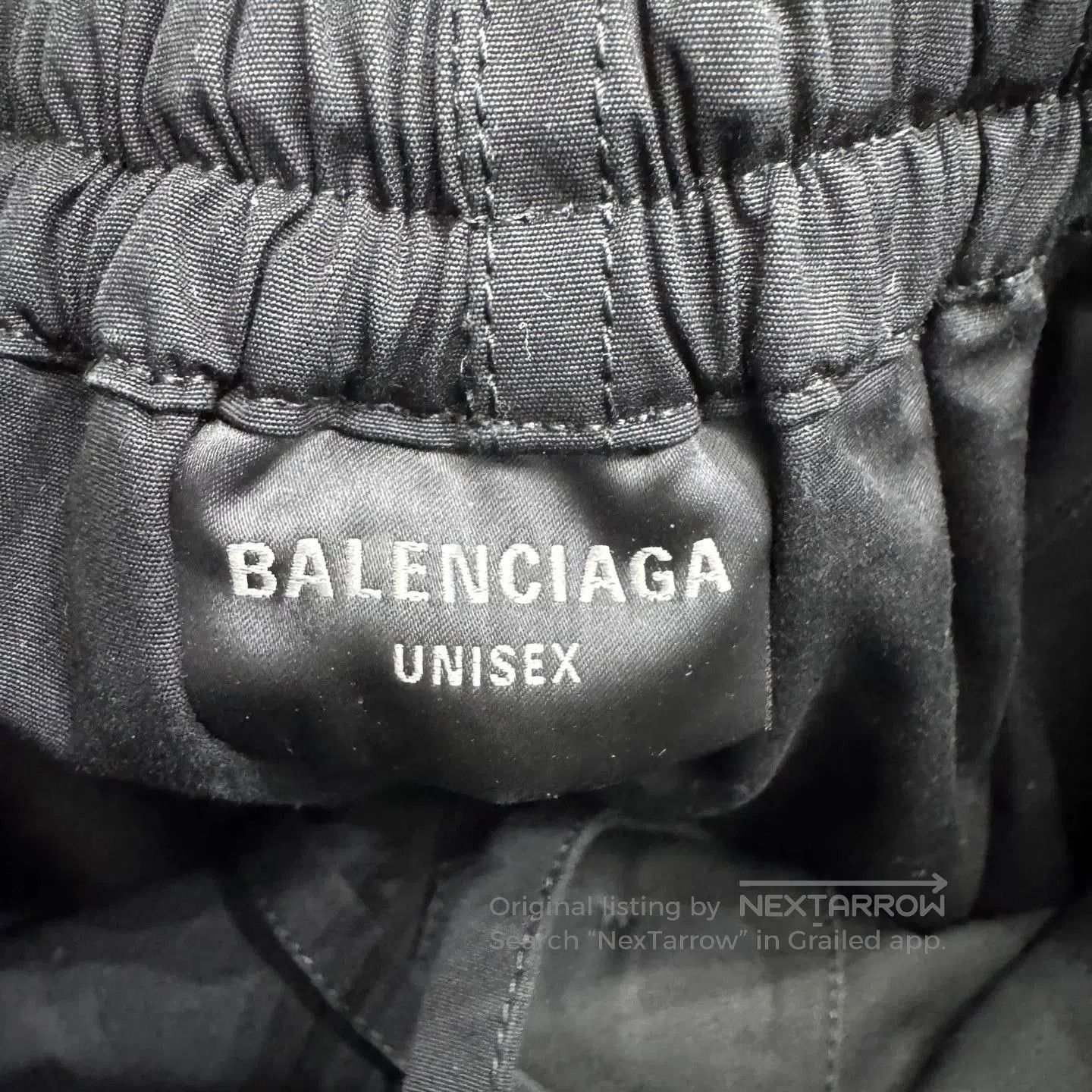 Balenciaga Balenciaga Solid Wide-Leg Casual Pants. Size 22" - 2 Thumbnail