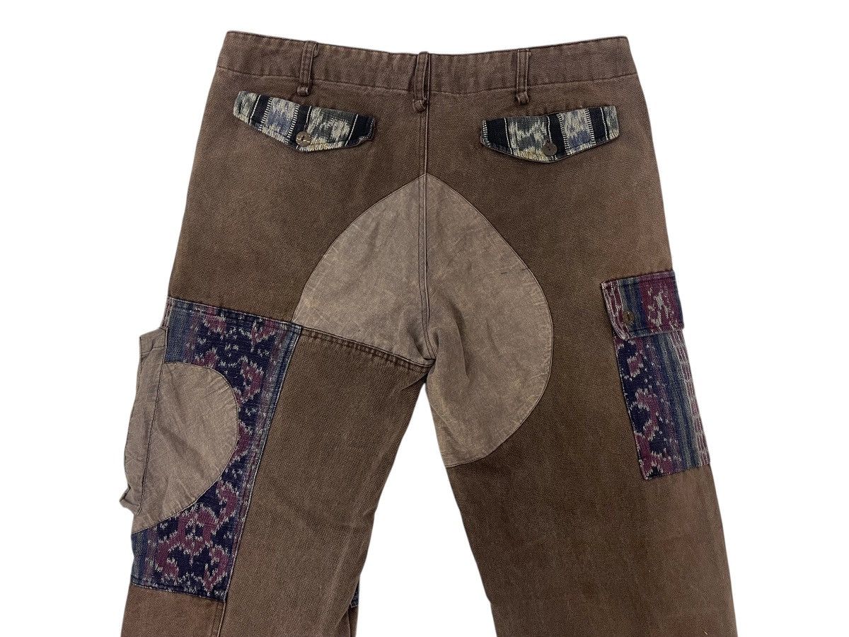 Designer × Japanese Brand Japanese brand patch work design cargo pants Size US 34 / EU 50 - 5 Thumbnail