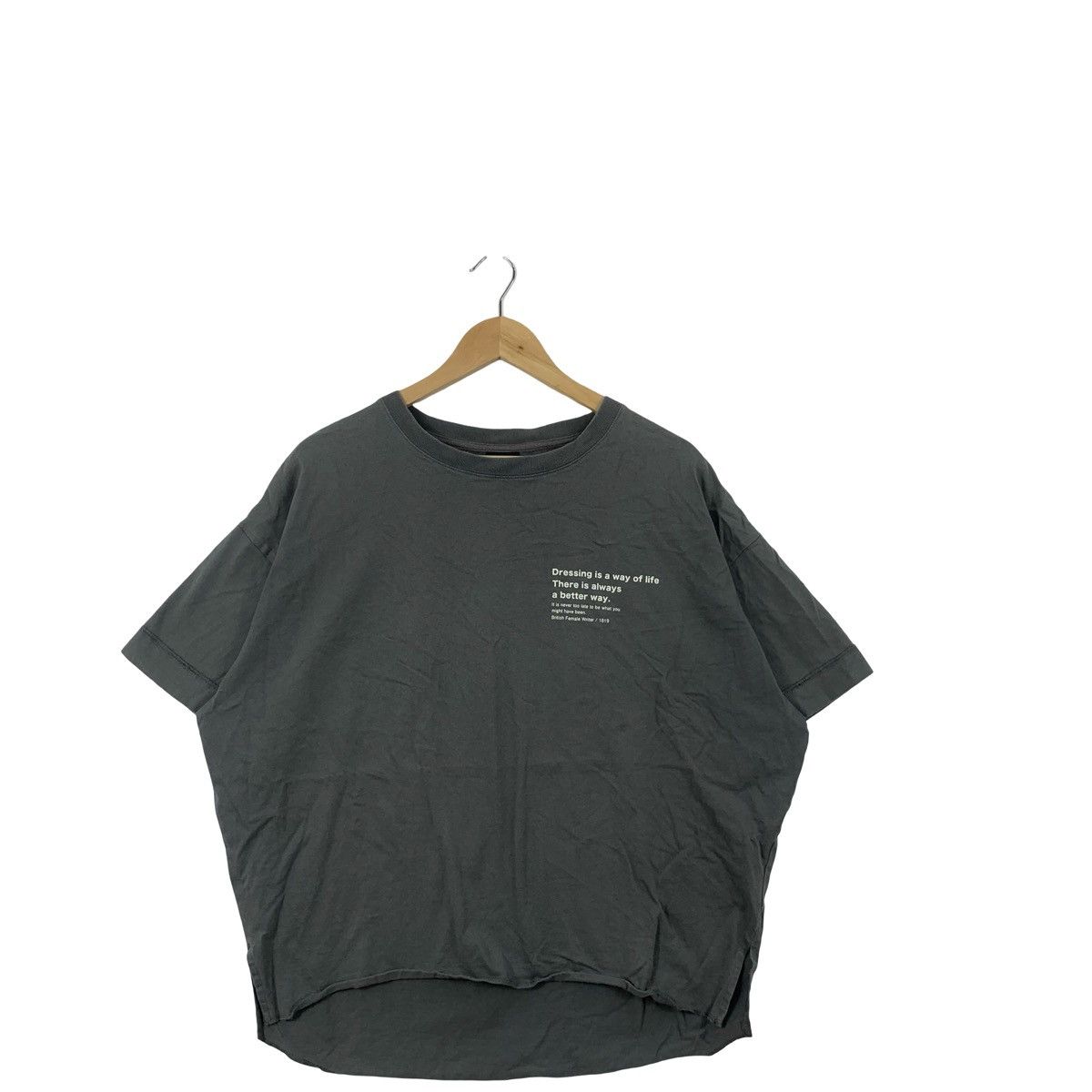 Other RAG MACHINE Japanese Brand Frame Print On Back Tee Shirt Size US M / EU 48-50 / 2 - 5 Thumbnail