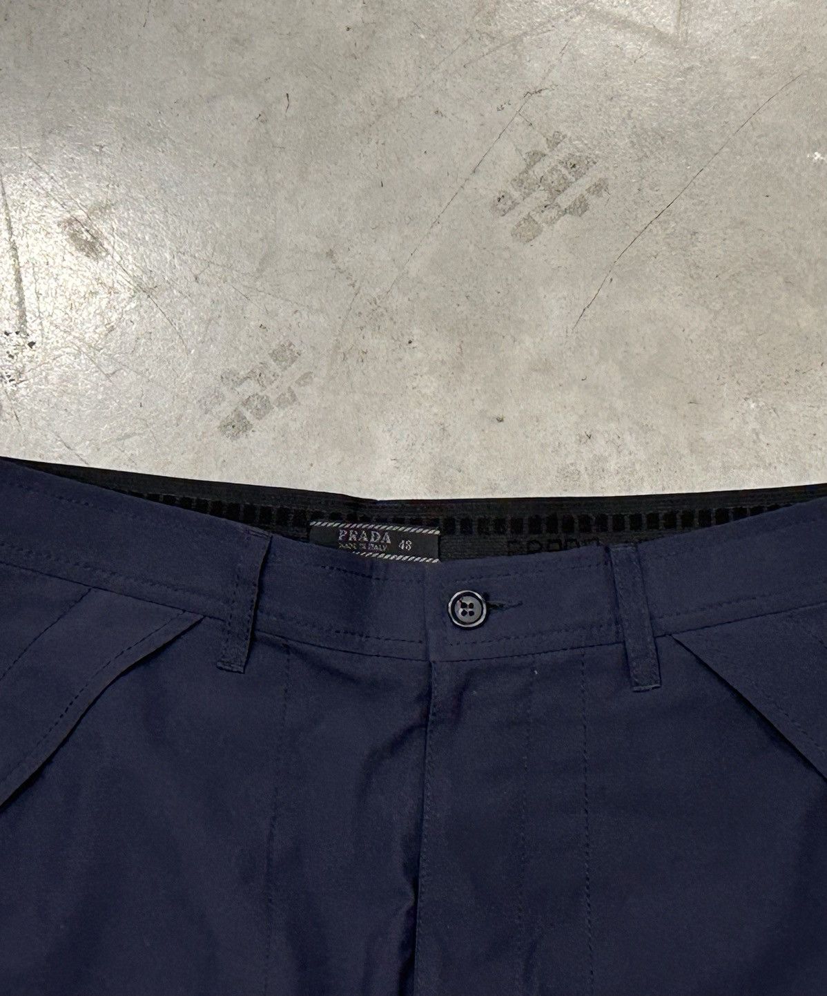 Miu Miu × Prada Prada Nylon - Gabardine Short [ Unisexe - Patchwork] Size US 30 / EU 46 - 4 Thumbnail