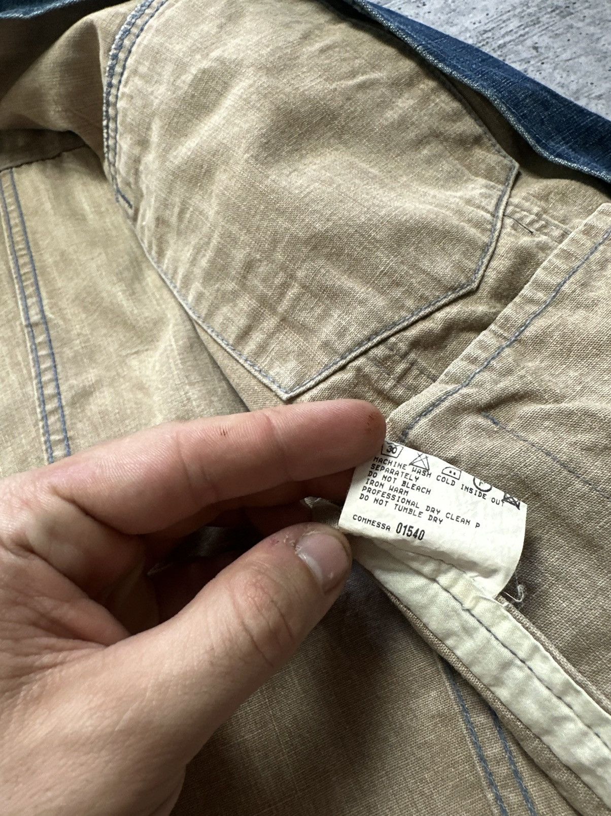 Marithe + Francois Girbaud Vintage Marithe Francois Girbaud Faded Archive Y2K Jacket Size M / US 6-8 / IT 42-44 - 9 Thumbnail
