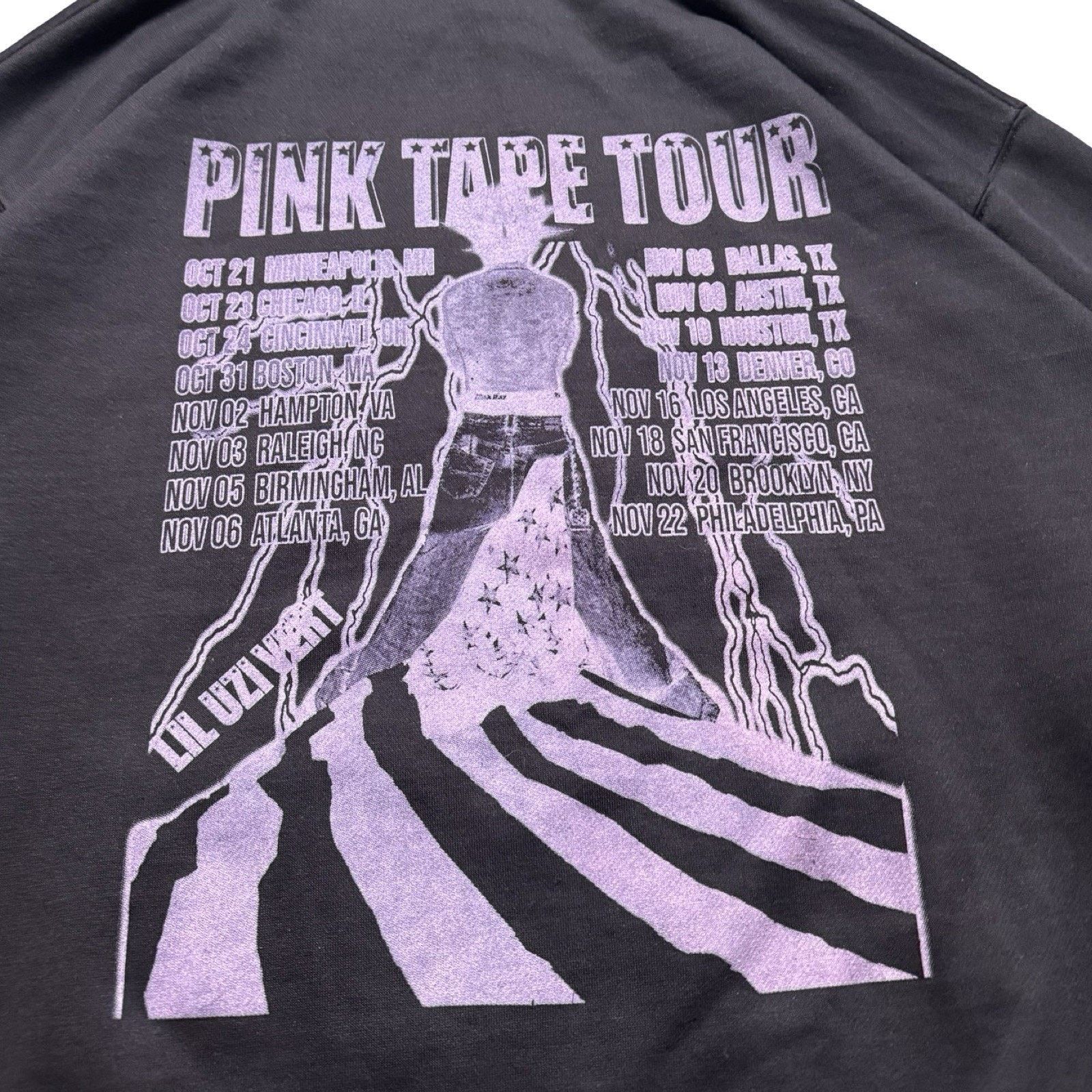 Other Lil Uzi Vert Concert Pink Tape Tour Graphic Hoodie Mens XL Size US XL / EU 56 / 4 - 8 Thumbnail