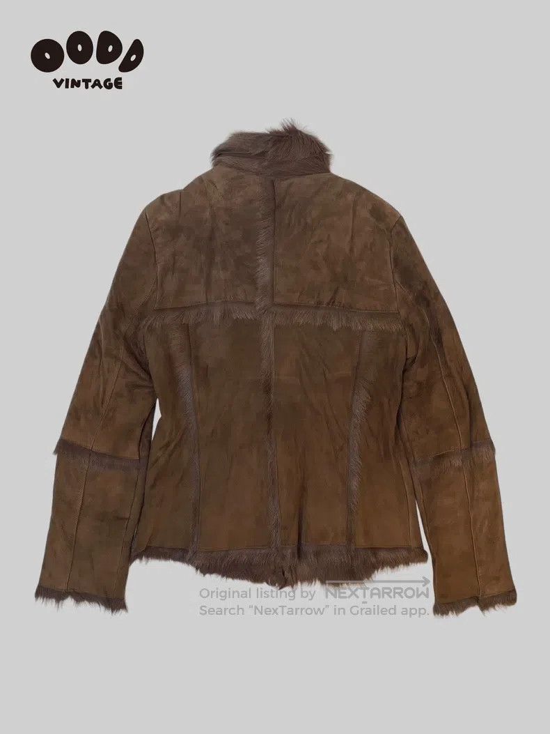 Balmain BALMAIN Grunge-style kidskin fur jacket Size US S / EU 44-46 / 1 - 2 Thumbnail