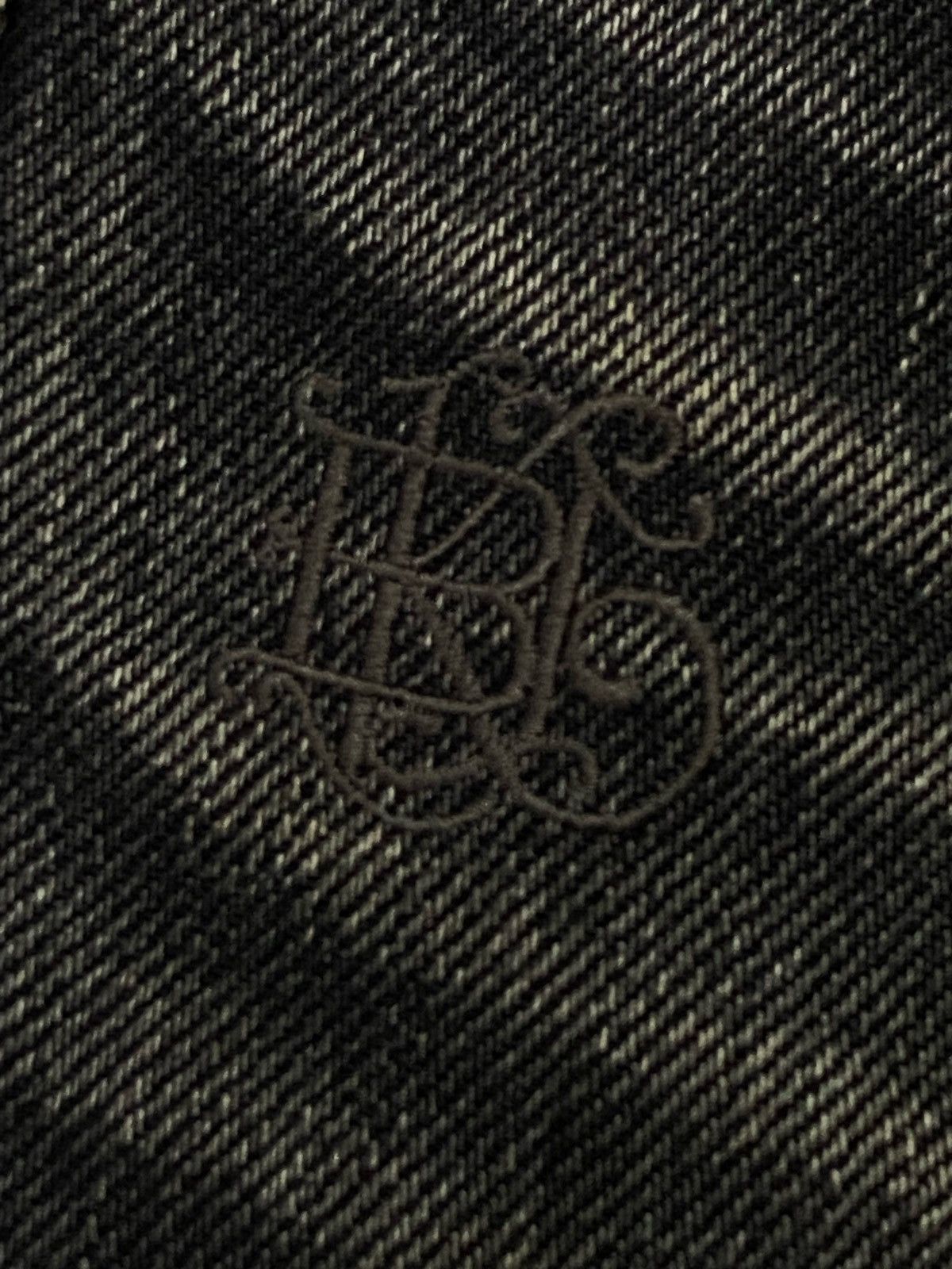 Japanese Brand × Neighborhood Neighborhood Black Icon Distressed Cargo Denim Size US 35 - 16 Thumbnail
