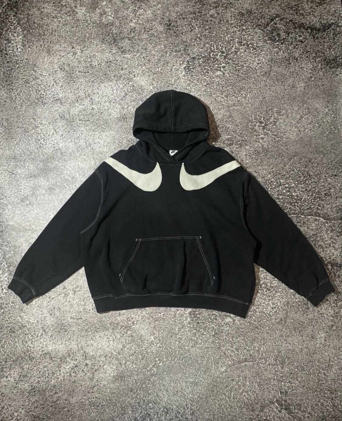 Nike double swoosh hoodie online