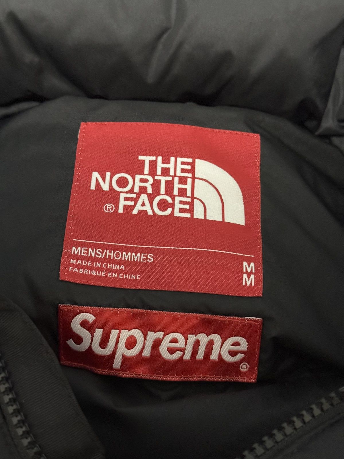 Supreme × The North Face Supreme tnf north face black bamn by any means nuptse jacket Size US M / EU 48-50 / 2 - 7 Thumbnail