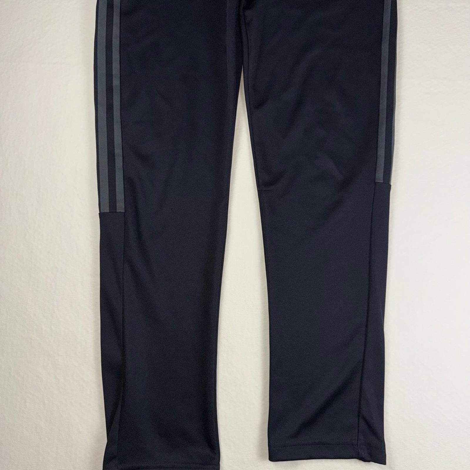 Adidas Adidas Kids Aeroready Track Pants Black Athletic Joggers Size ONE SIZE - 8 Thumbnail