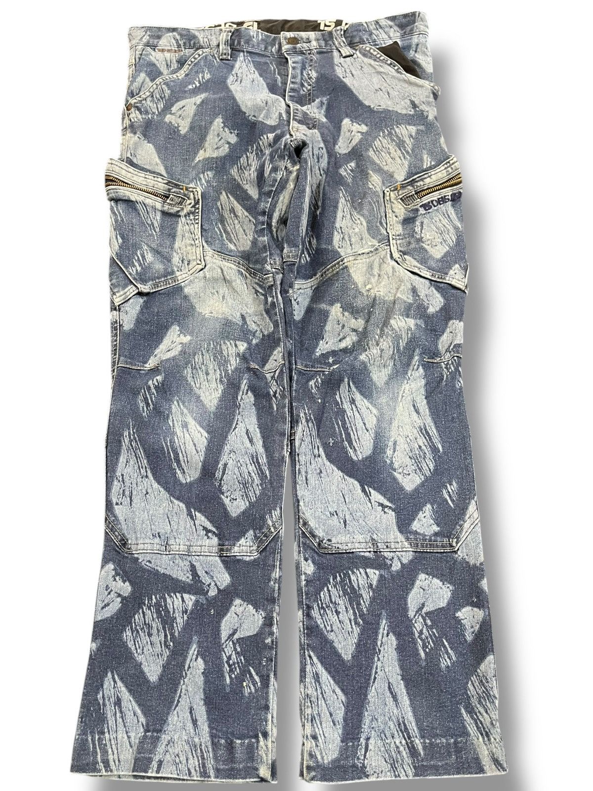 Japanese Brand Vintage TS Design Cargo Artwork Denim Size US 34 / EU 50 - 1 Thumbnail