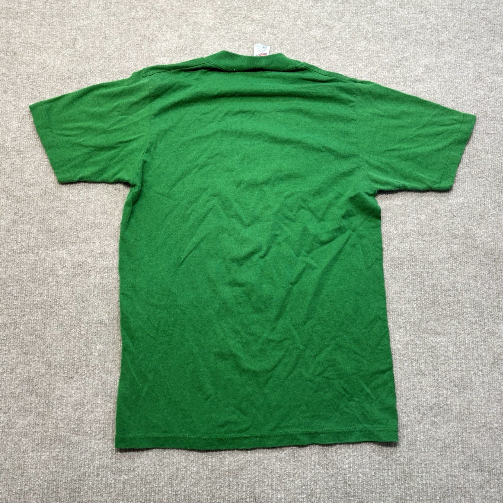 Vintage VINTAGE M & M Graphic T Shirt Mens M 80s Green I Just Cant Handle It USA Made Short Sleeve Crew Neck Cotton Blend Polyester Womens?? Size US M / EU 48-50 / 2 - 8 Thumbnail