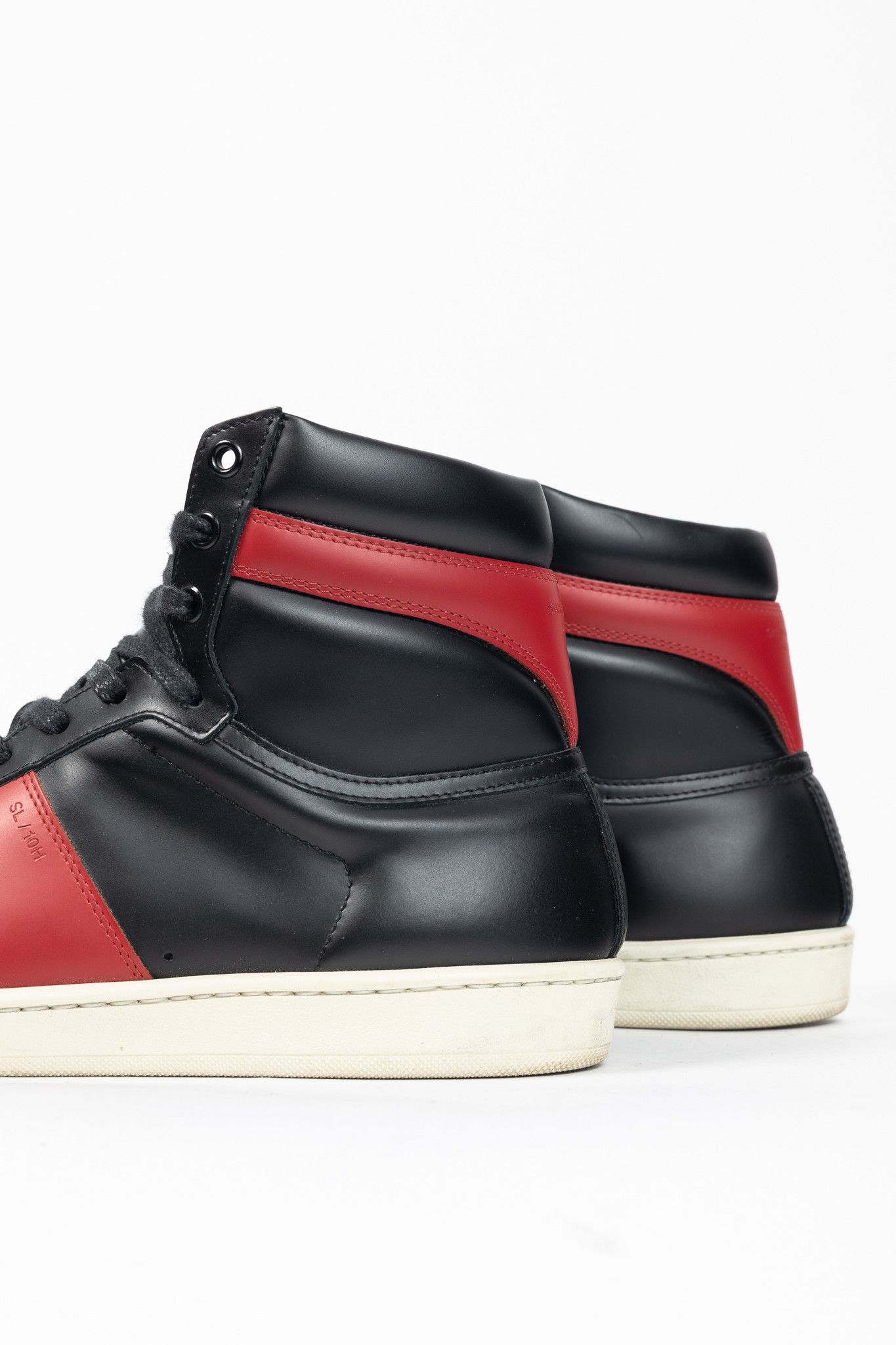 Saint Laurent Paris Saint Laurent SL/10H High Court Classic High-Top Sneakers Size US 10 / EU 43 - 9 Thumbnail