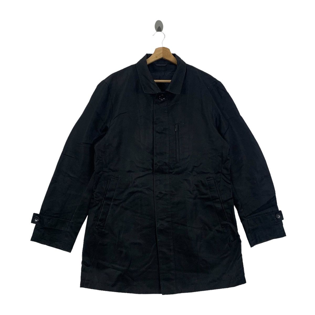 Calvin Klein CALVIN KLEIN Casual Fashion Designer Trench Coat Jacket Size US XXL / EU 58 / 5 - 4 Thumbnail
