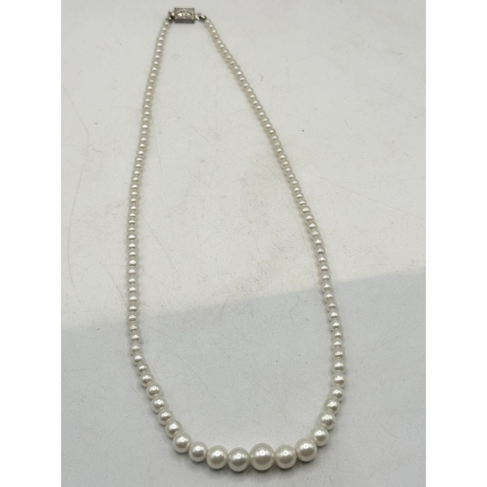 Vintage Vintage faux pearl beaded Japan collar necklace Size ONE SIZE - 4 Thumbnail