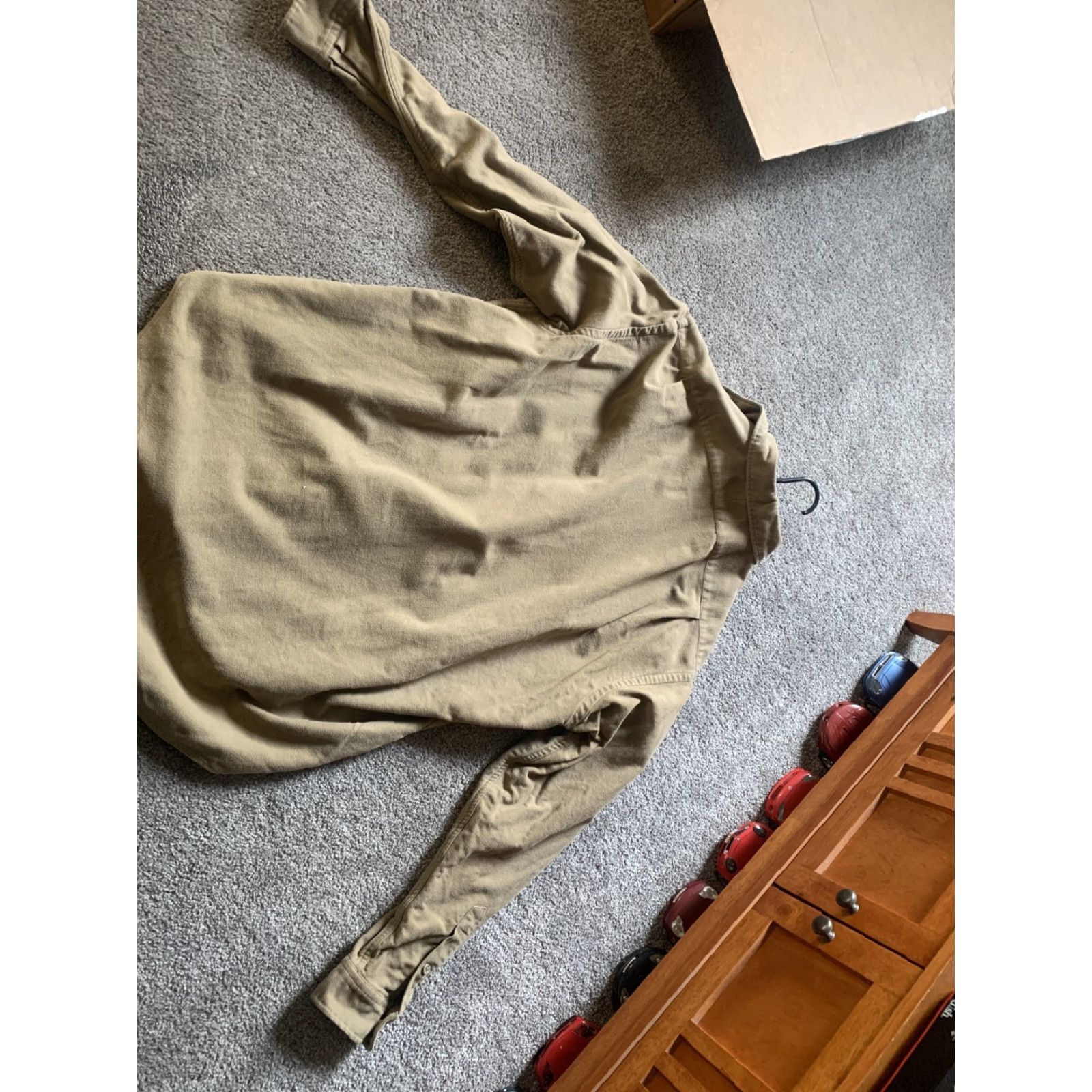 Ralph Lauren VINTAGE Ralph Lauren Polo Jacket Mens L Brown 100% Cotton Khaki/light brown Zipper RN 41381 Size US L / EU 52-54 / 3 - 8 Thumbnail