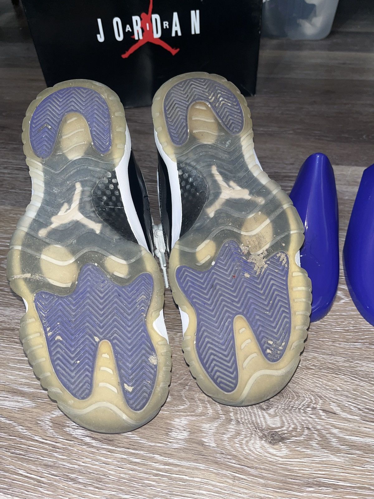 Jordan Brand Air Jordan Retro 11 Concords 10M OG ALL Size US 10 / EU 43 - 9 Thumbnail
