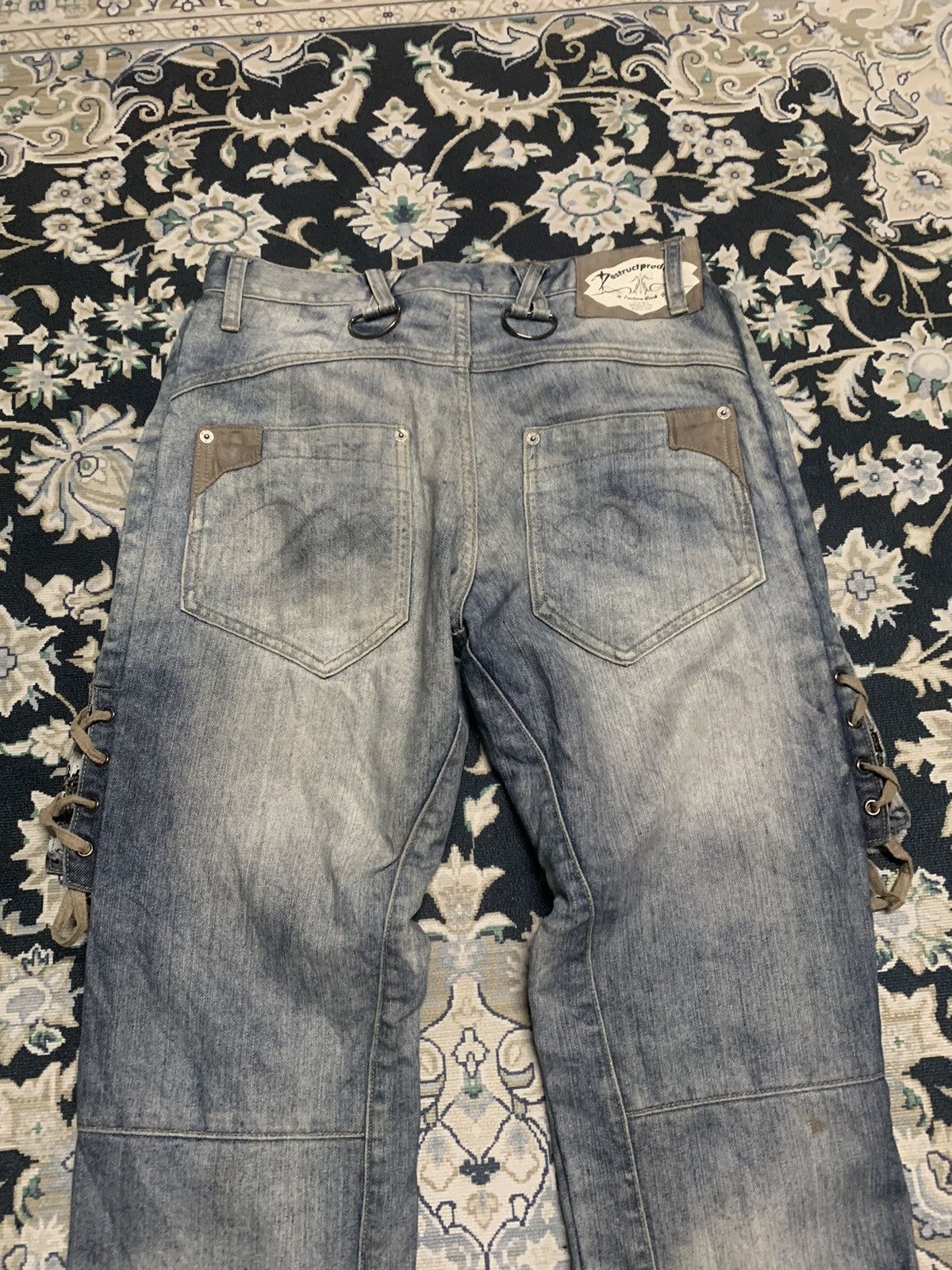 PPFM PPFM DESTRUCT PRODUCT JEANS Size US 32 / EU 48 - 15 Thumbnail