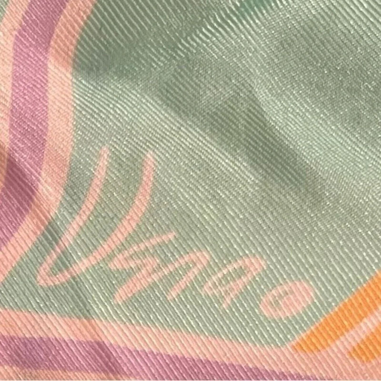 The Unbranded Brand TWO vintage Vera Neumann silk blend scarfs, 26” x 26” Size ONE SIZE - 7 Thumbnail