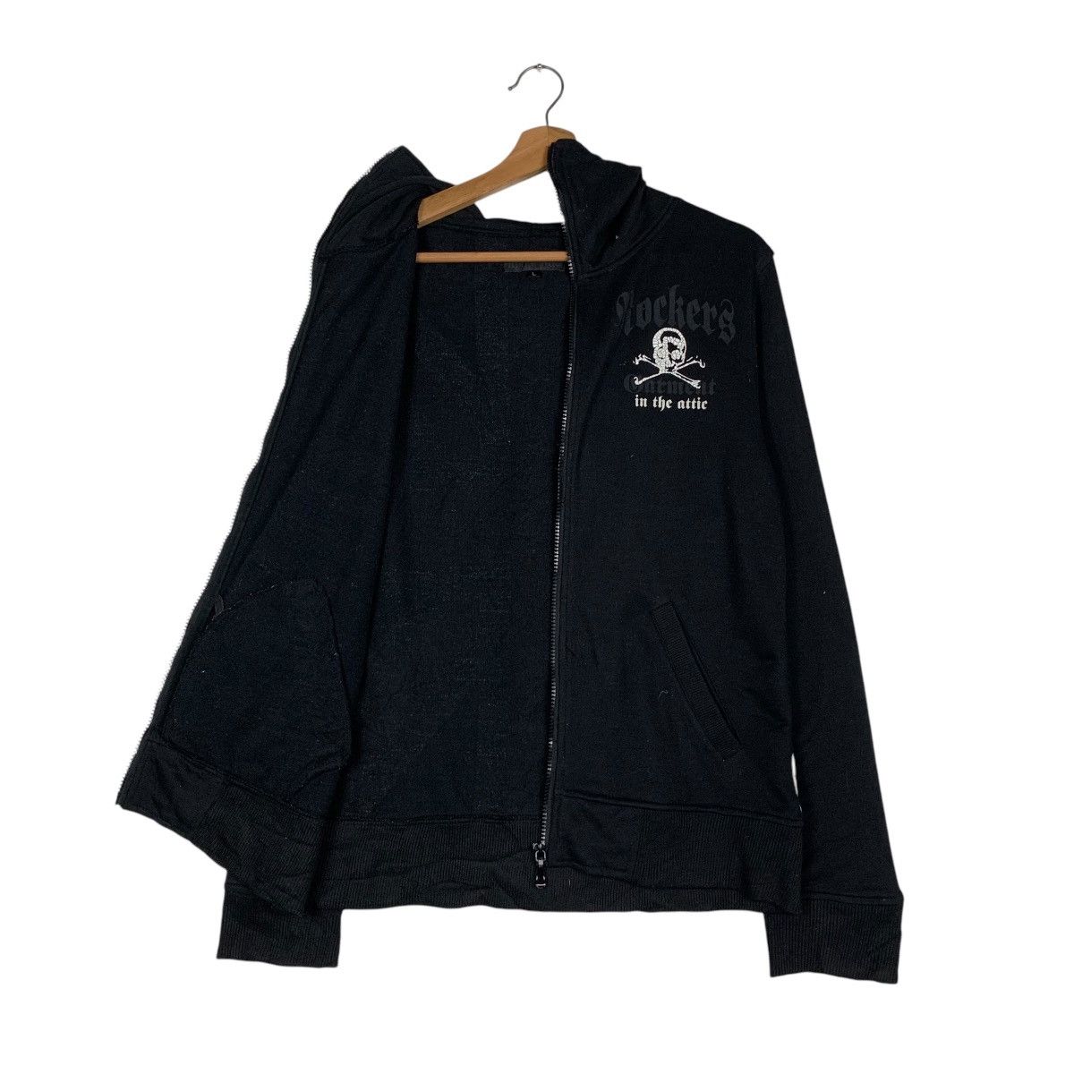 In The Attic IN THE ATTIC Rockers Garment Great Britain Hoodies #1524-C68 Size L / US 10 / IT 46 - 10 Thumbnail