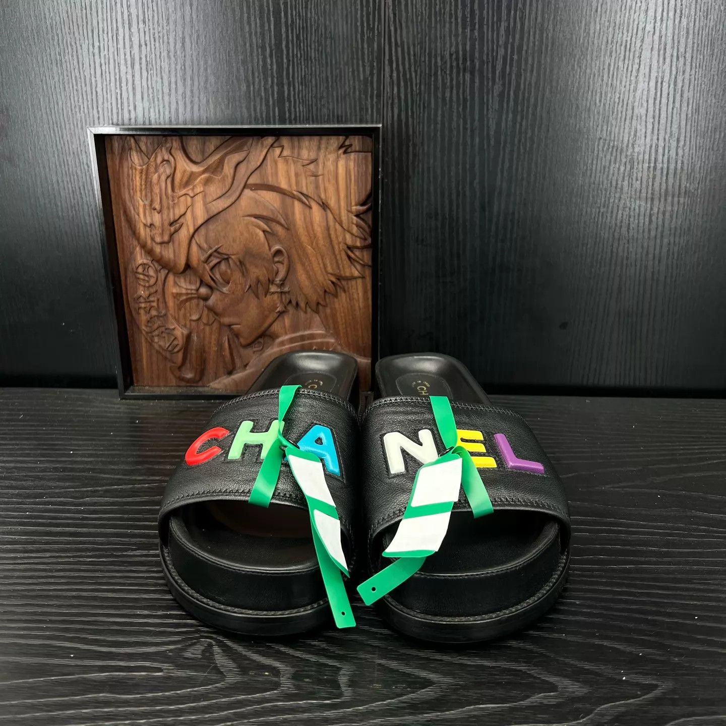 Chanel Chanel Rainbow Women's 39 Slippers New Original Box Size US 8.5 / IT 38.5 - 6 Thumbnail