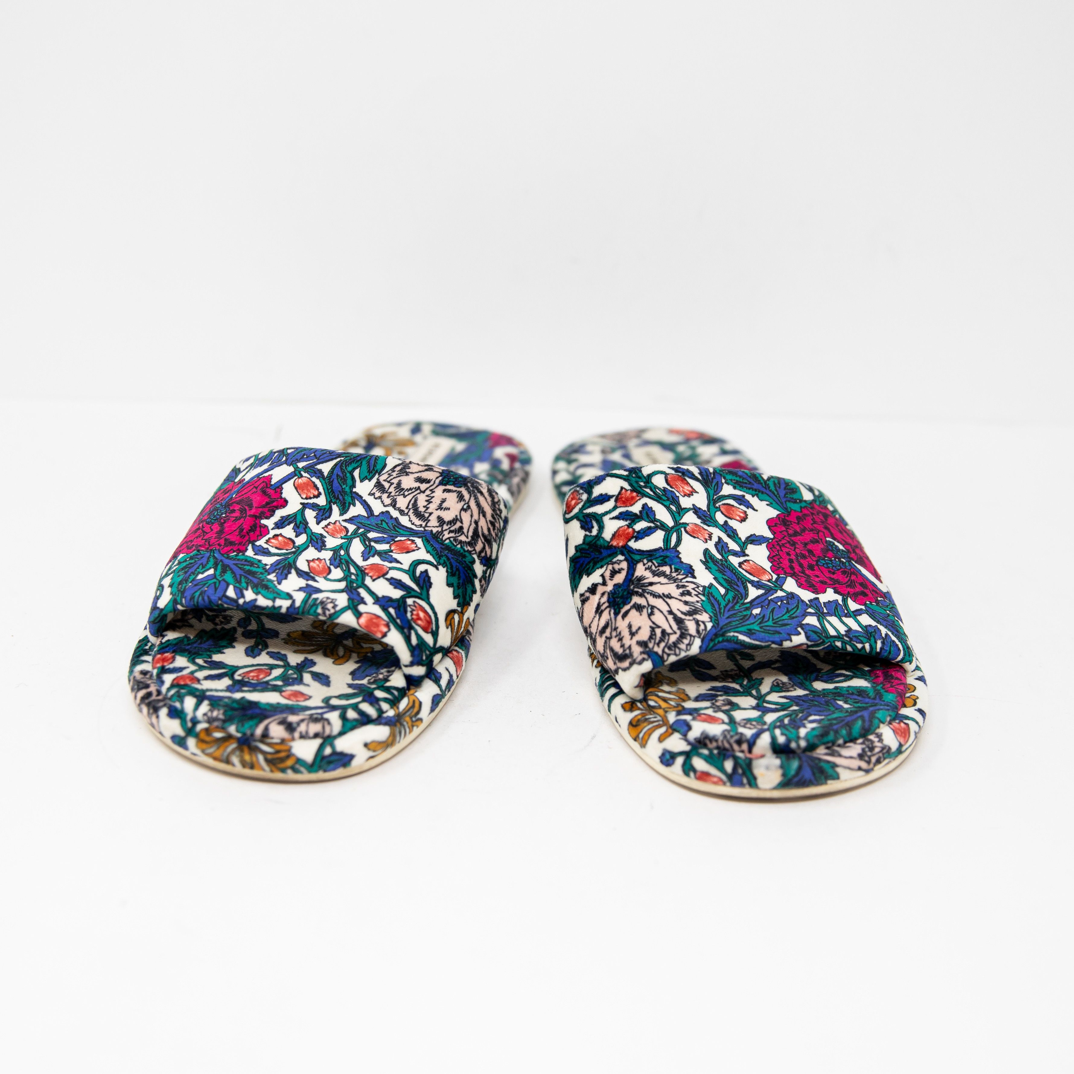 Veronica Beard Veronica Beard Gillian Velvet Velour Floral Flower Size US 6 / IT 36 - 2 Thumbnail