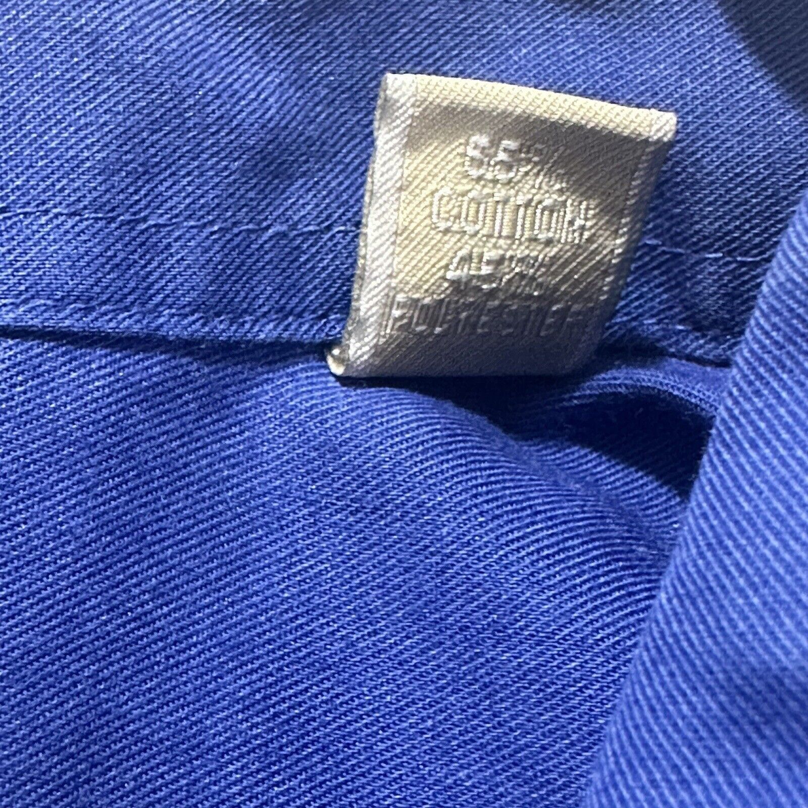 Michael Kors Michael Kors Large 16.5 - 34/35 Blue Button Down Dress Shirt Size US L / EU 52-54 / 3 - 4 Thumbnail