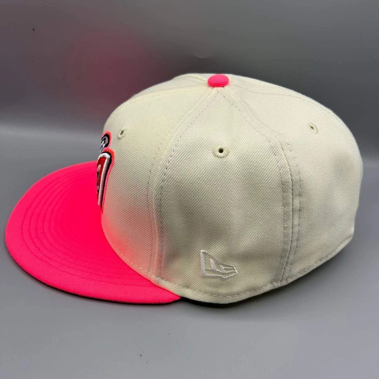 New Era Los Angeles LA Angels Hat Men 7 1/2 Embroidered Fitted Cap Size ONE SIZE - 5 Thumbnail