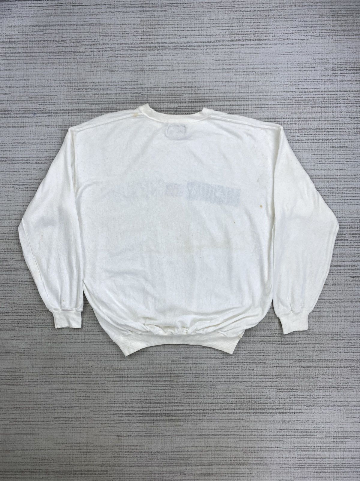 Michiko Koshino London × Vintage Vintage Michiko Koshino London Big Spellout Sweatshirt Size US M / EU 48-50 / 2 - 2 Thumbnail