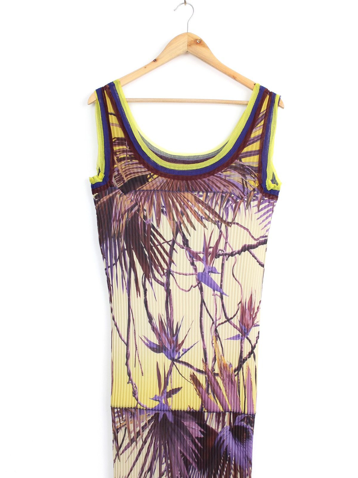 Jean Paul Gaultier Jean Paul Gaultier Vintage 90s Abstract Floral Maxi Dress Size S / US 4 / IT 40 - 5 Thumbnail