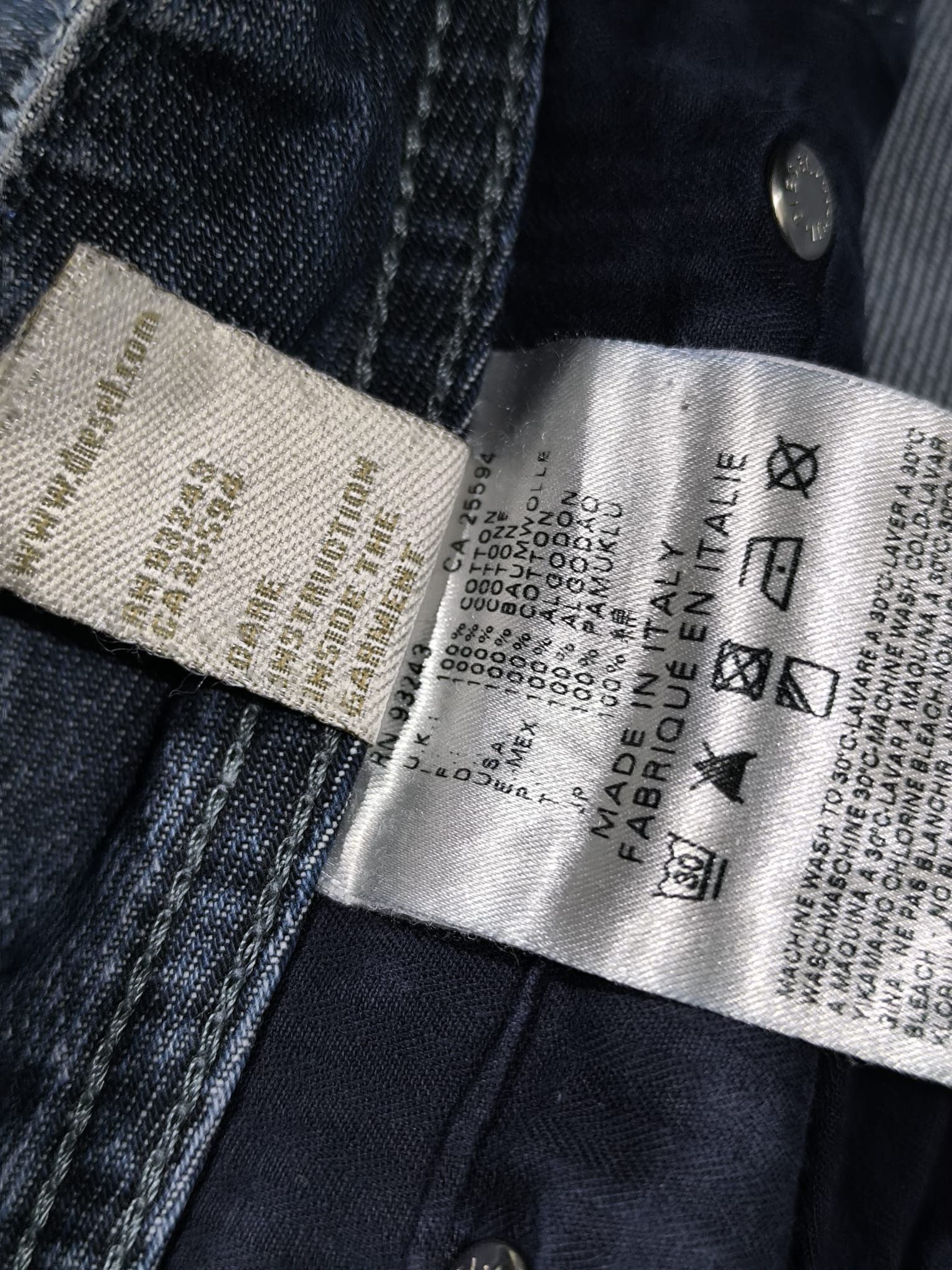 Diesel Vintage Diesel Zatiny Bootcut Jeans/Denim Size US 34 / EU 50 - 7 Thumbnail