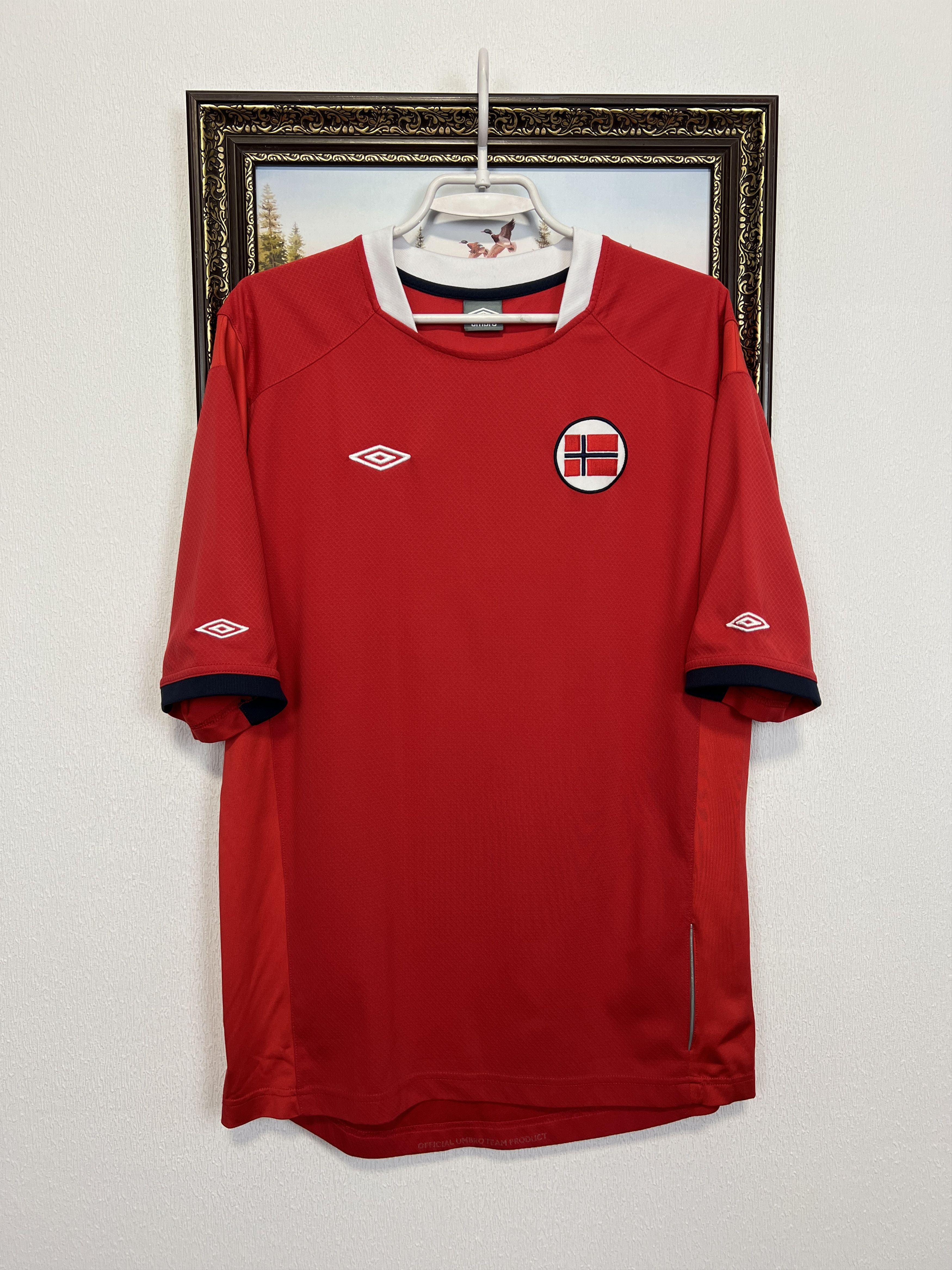 Norway Home football shirt 2010 Soccer Umbro Jersey Trikot