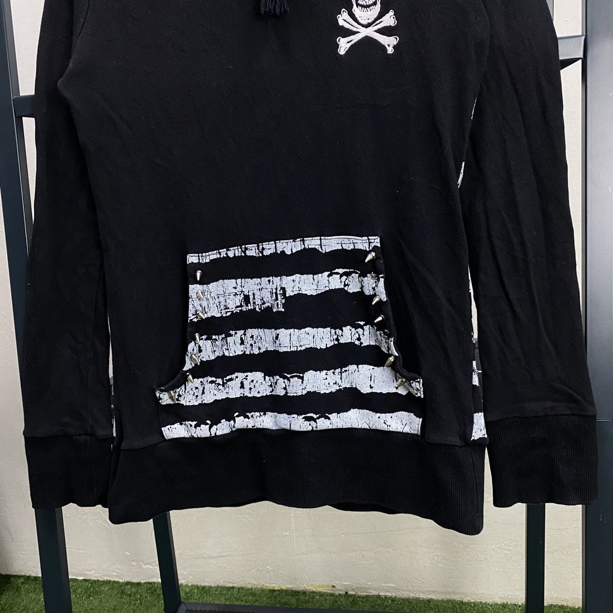 Beauty Beast Glad News Studded Japanese Brand Punk Bondage Hoodie Size S / US 4 / IT 40 - 4 Thumbnail