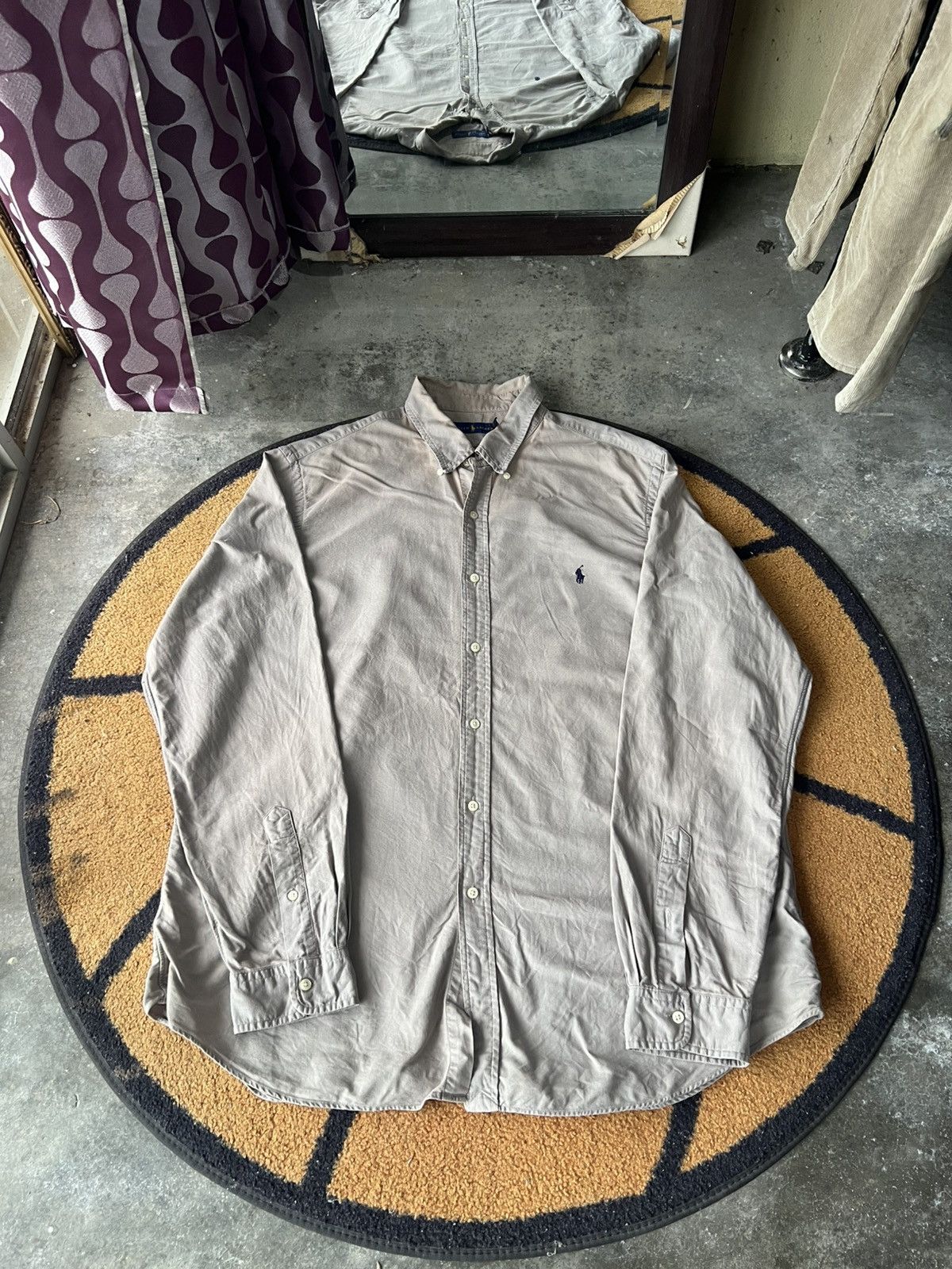 Polo Ralph Lauren 🔥Vintage Polo Ralph Lauren Long Sleeves Shirt Size US XXL / EU 58 / 5 - 2 Thumbnail