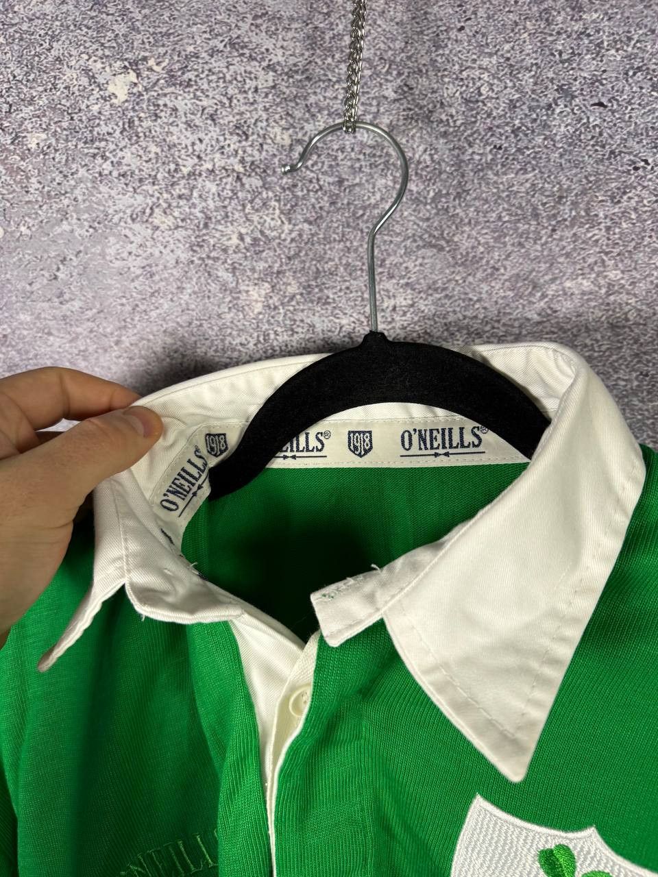 O'Neills Ireland Rugby Jersey Oneill's Vintage 80's Retro Large Size US L / EU 52-54 / 3 - 5 Thumbnail