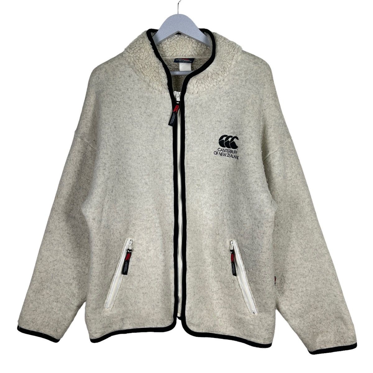 Canterbury of New Zealand 🔥 CANTERBURY BOA FLEECE BIG LOGO Size US L / EU 52-54 / 3 - 1 Thumbnail