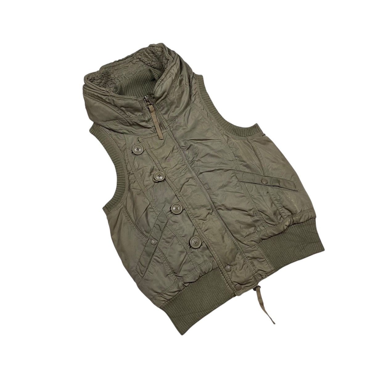 If Six Was Nine × Japanese Brand × Le Grande Bleu (L.G.B.) GOA Bono Cyber Military Vest Size US M / EU 48-50 / 2 - 7 Thumbnail