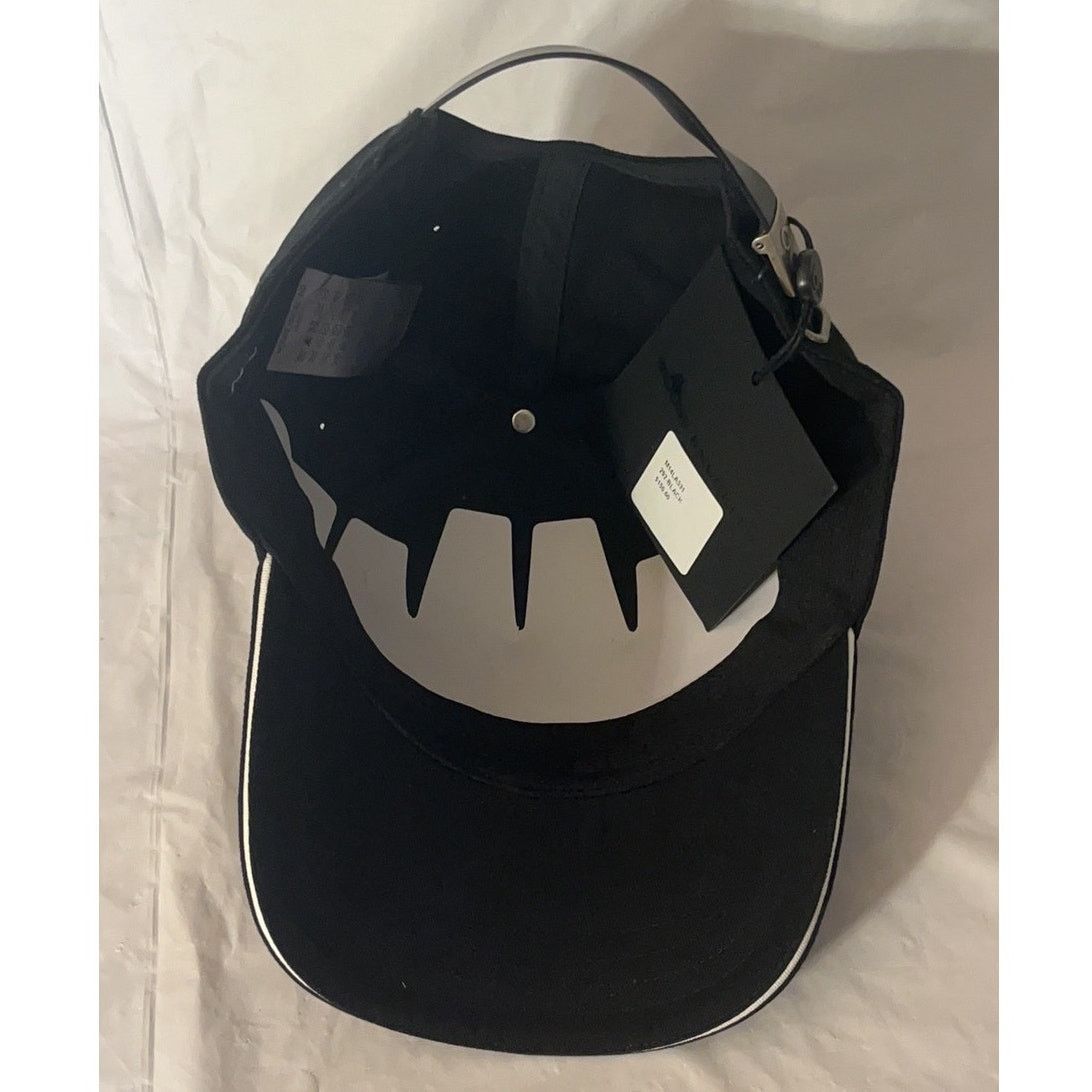 Moose Knuckles Moose Knuckles Hollow Logo Cap BLACK / 100% Cotton - OS NWT Size ONE SIZE - 6 Thumbnail