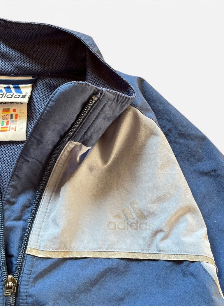 Adidas Adidaa windbreaker jacket rain jacket vintage y2k 2000s 00s Size L / US 10 / IT 46 - 6 Thumbnail