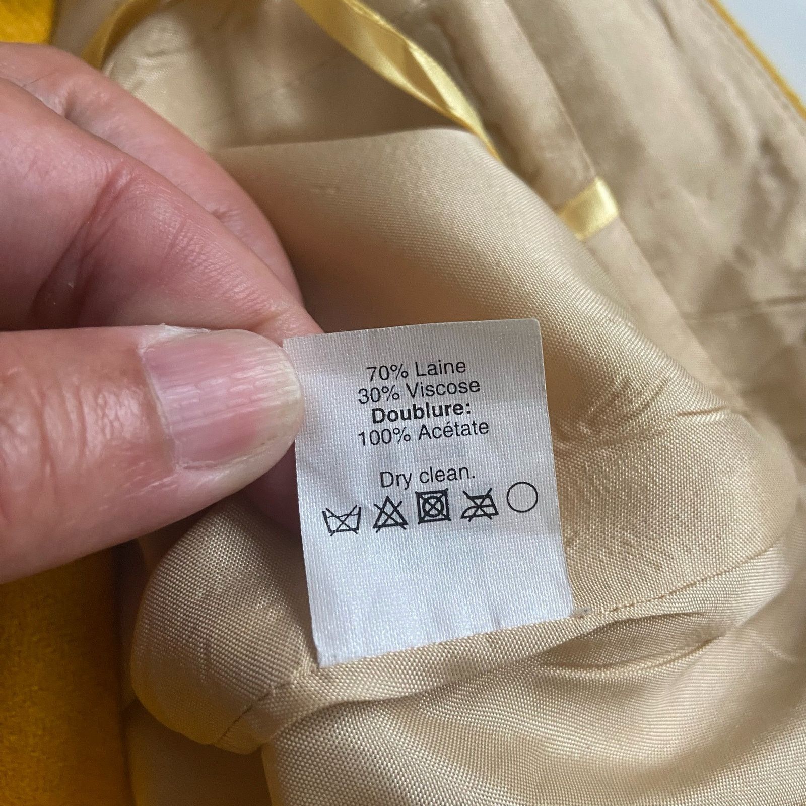 J.Crew J. Crew Women's The Pencil Skirt Mustard Wool Blend Size 00 Size 24" / US 00 / IT 34 - 9 Thumbnail