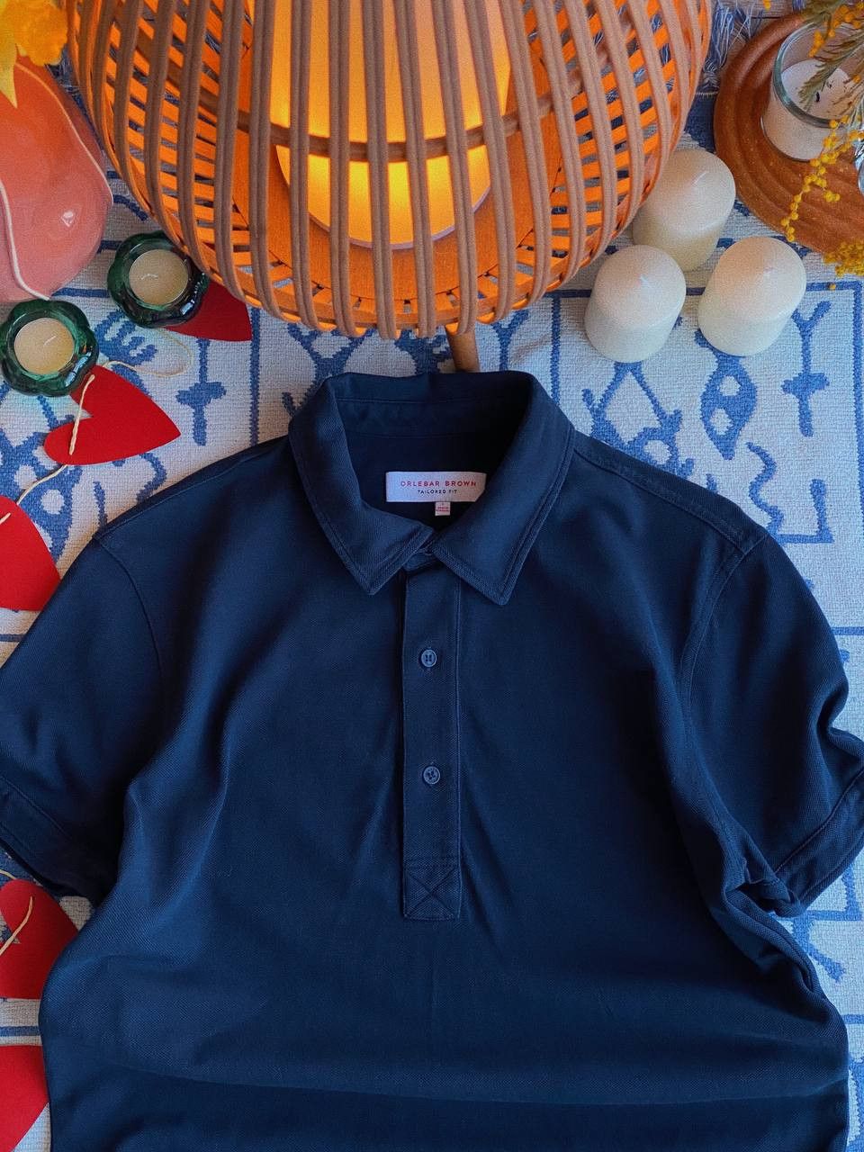 Orlebar Brown Orlebar Brown Polo Shirt Blue Size US L / EU 52-54 / 3 - 2 Thumbnail
