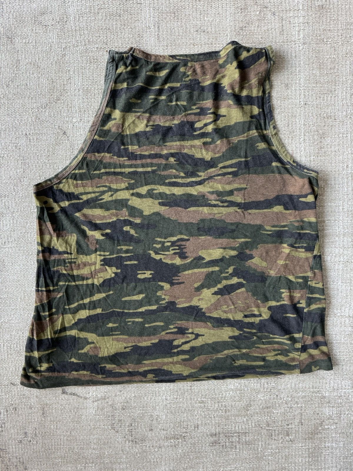 Stussy Stussy camo cotton tank sz L Size US L / EU 52-54 / 3 - 5 Thumbnail