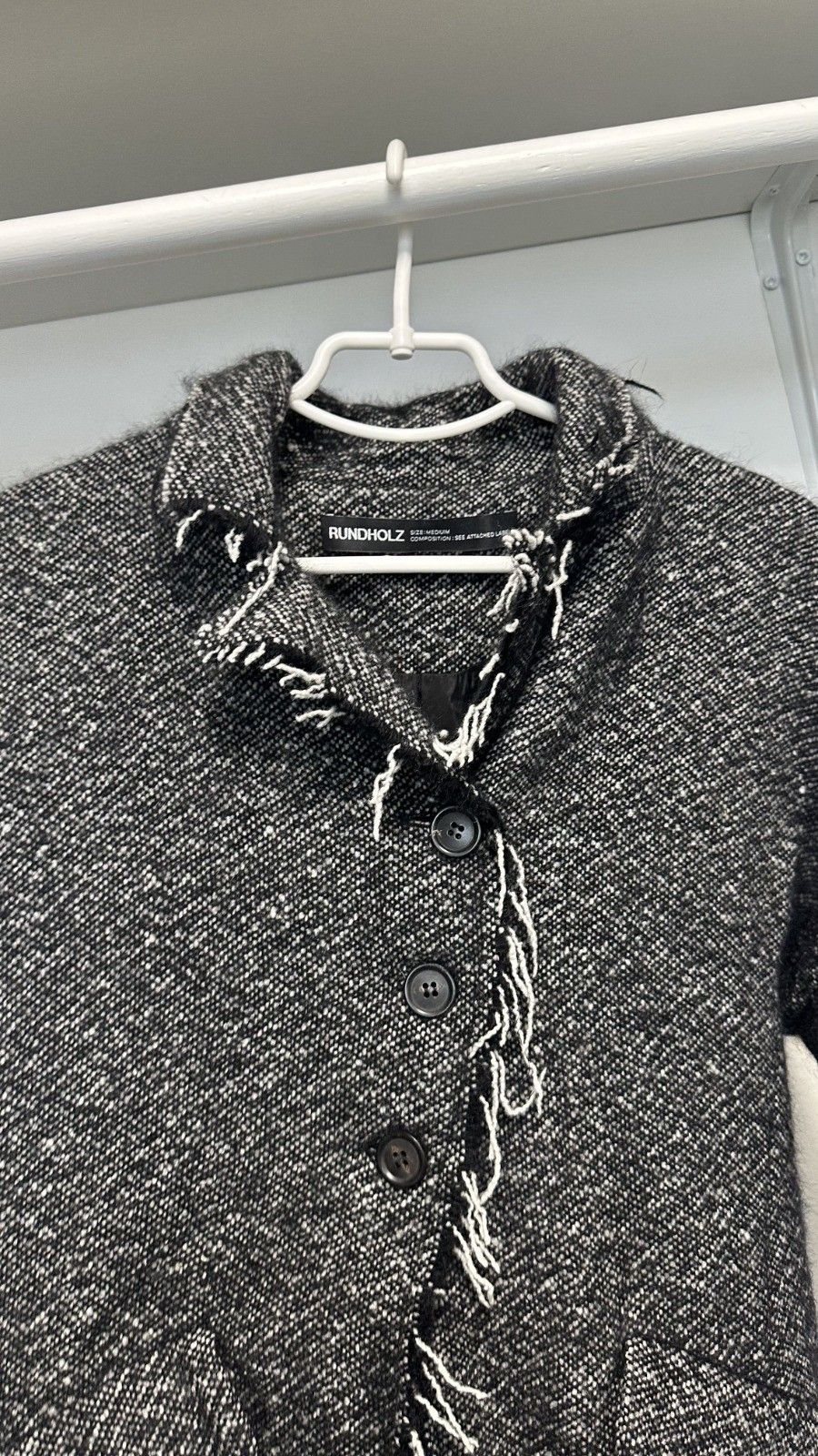 Rundholz Rundholz Black Label Women's Wool Jacket Cardigan Size M Size M / US 6-8 / IT 42-44 - 4 Thumbnail