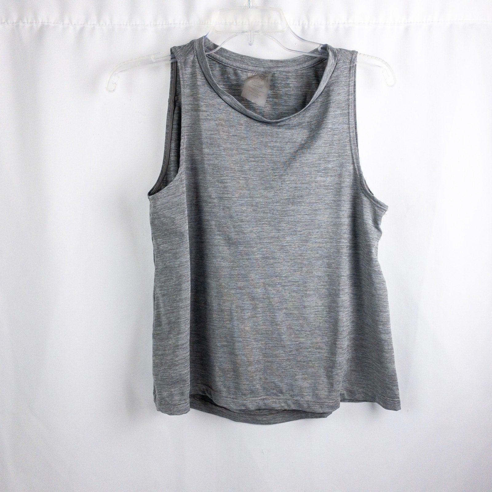 Other DYI Gray Striped Open Back Athletic Tank Top Womens Small Size S / US 4 / IT 40 - 1 Thumbnail