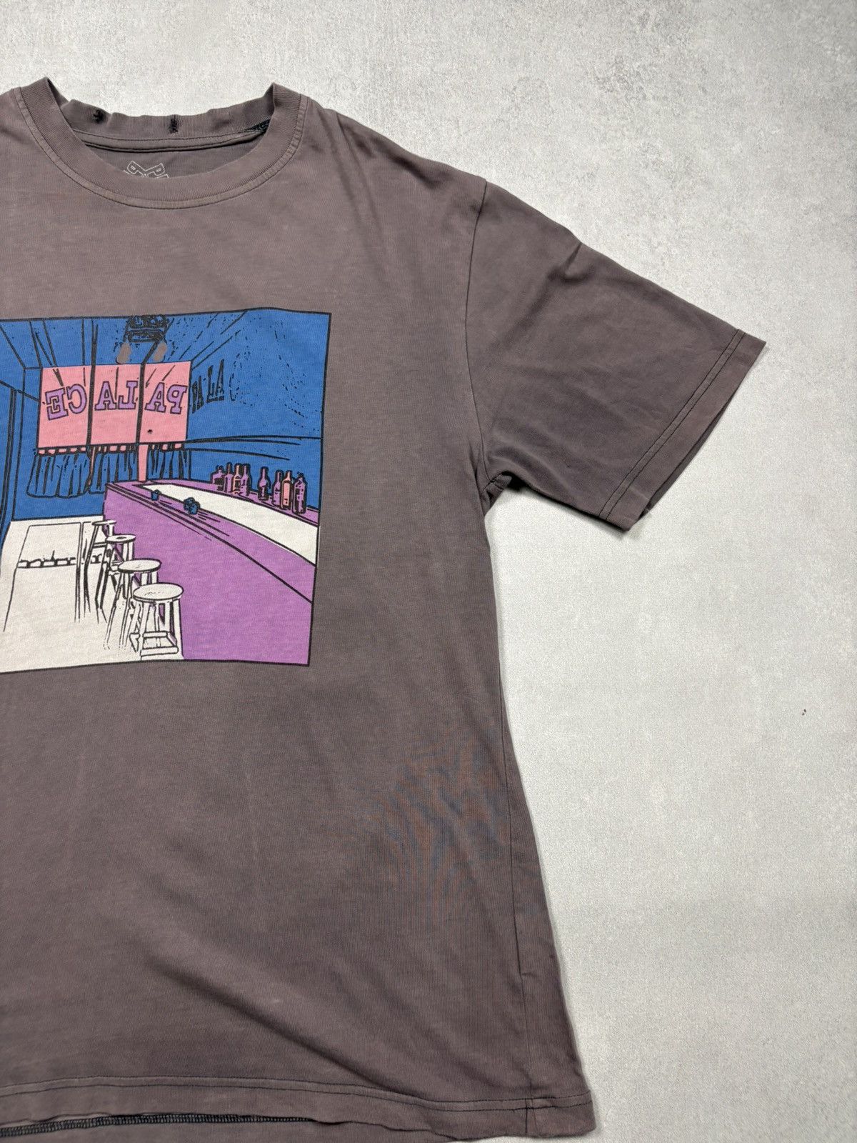 Palace Palace Scheisse Skateboards Schloss Face Bar Tee Shirt Y2K Size US M / EU 48-50 / 2 - 2 Thumbnail