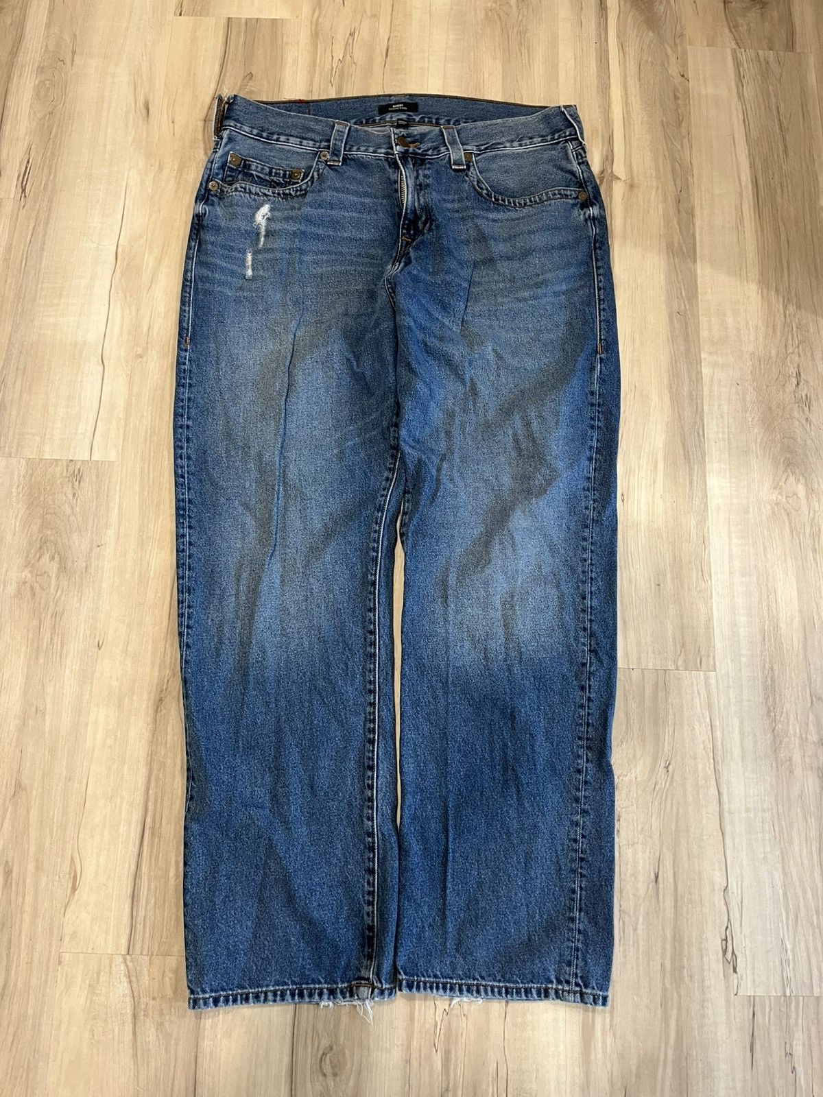 True Religion True religion wide leg baggy jeans Size US 37 - 1 Thumbnail