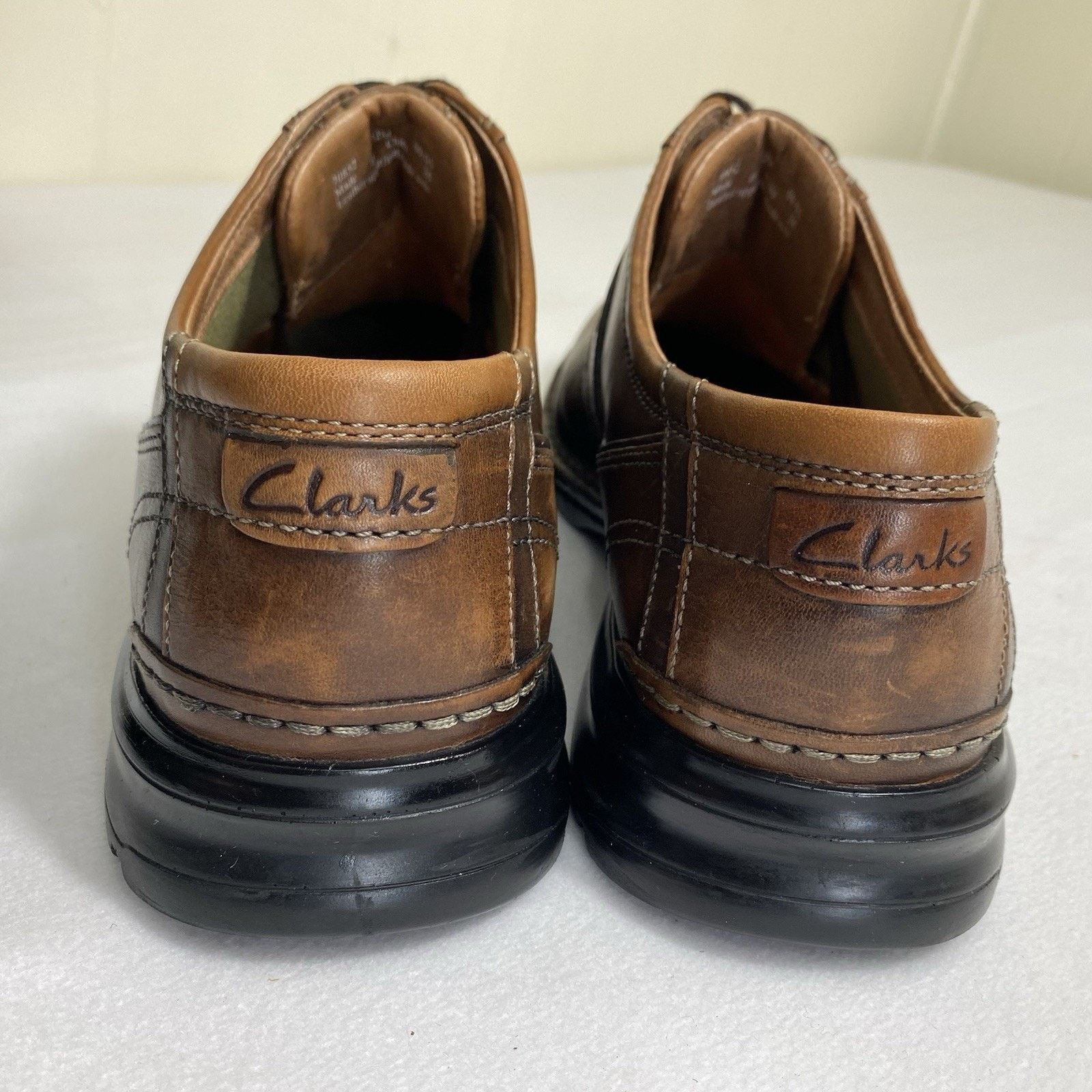 Clarks Clarks Touareg Vibe Men's 12M Brown Leather Oxford Shoes Size US 12 / EU 45 - 6 Thumbnail