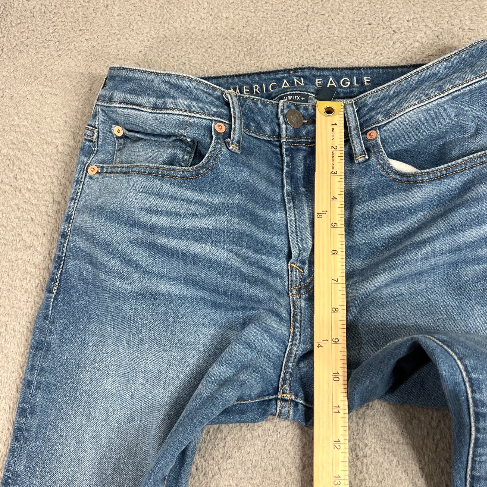 American Eagle Outfitters VINTAGE American Eagle Men's Jeans 31x32 Athletic Fit Denim City Rock Blue Size US 31 - 3 Thumbnail