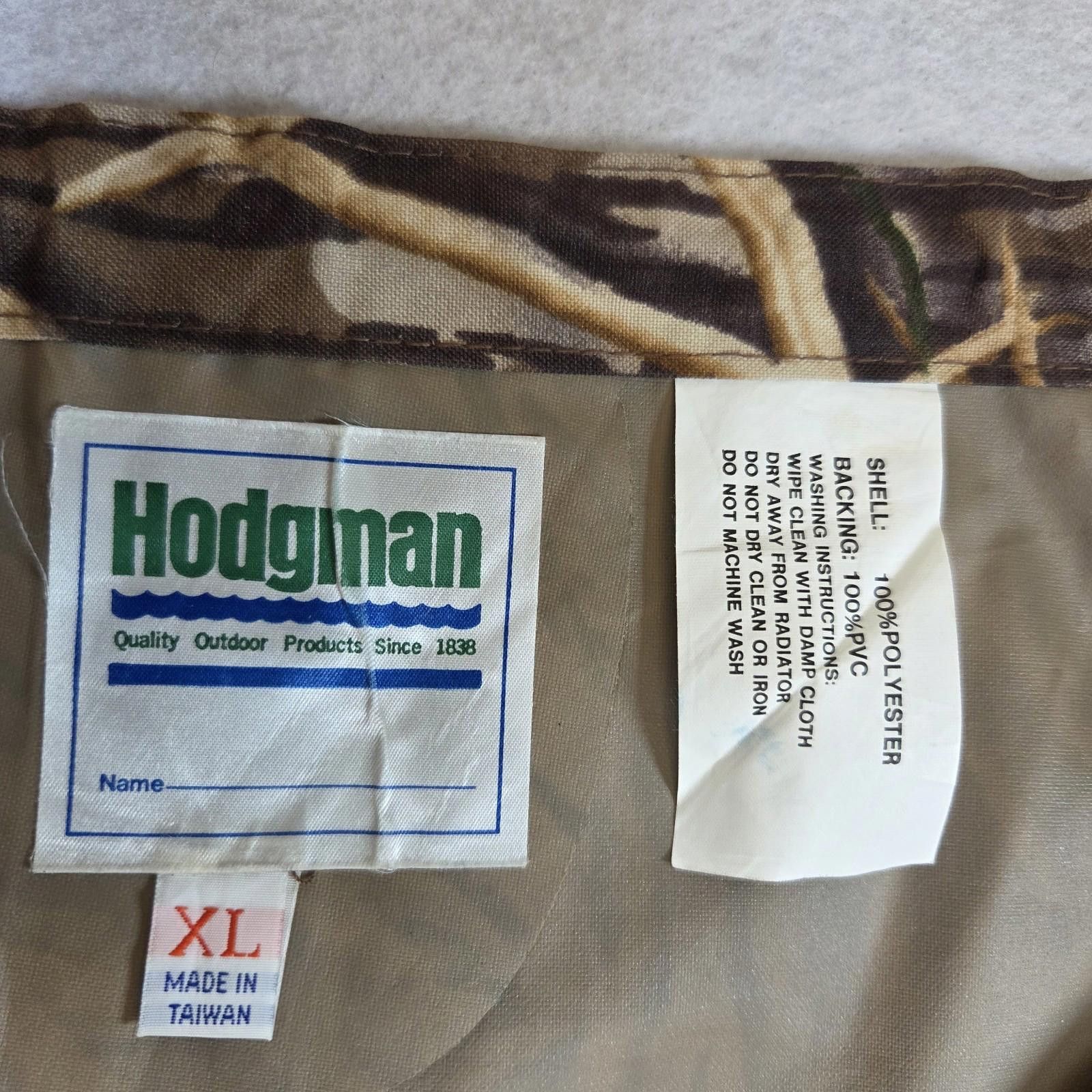 Other Hodgeman Mossy Oak Mens XL 48x34 Camo Pants Hunting Bottoms Size ONE SIZE - 5 Thumbnail
