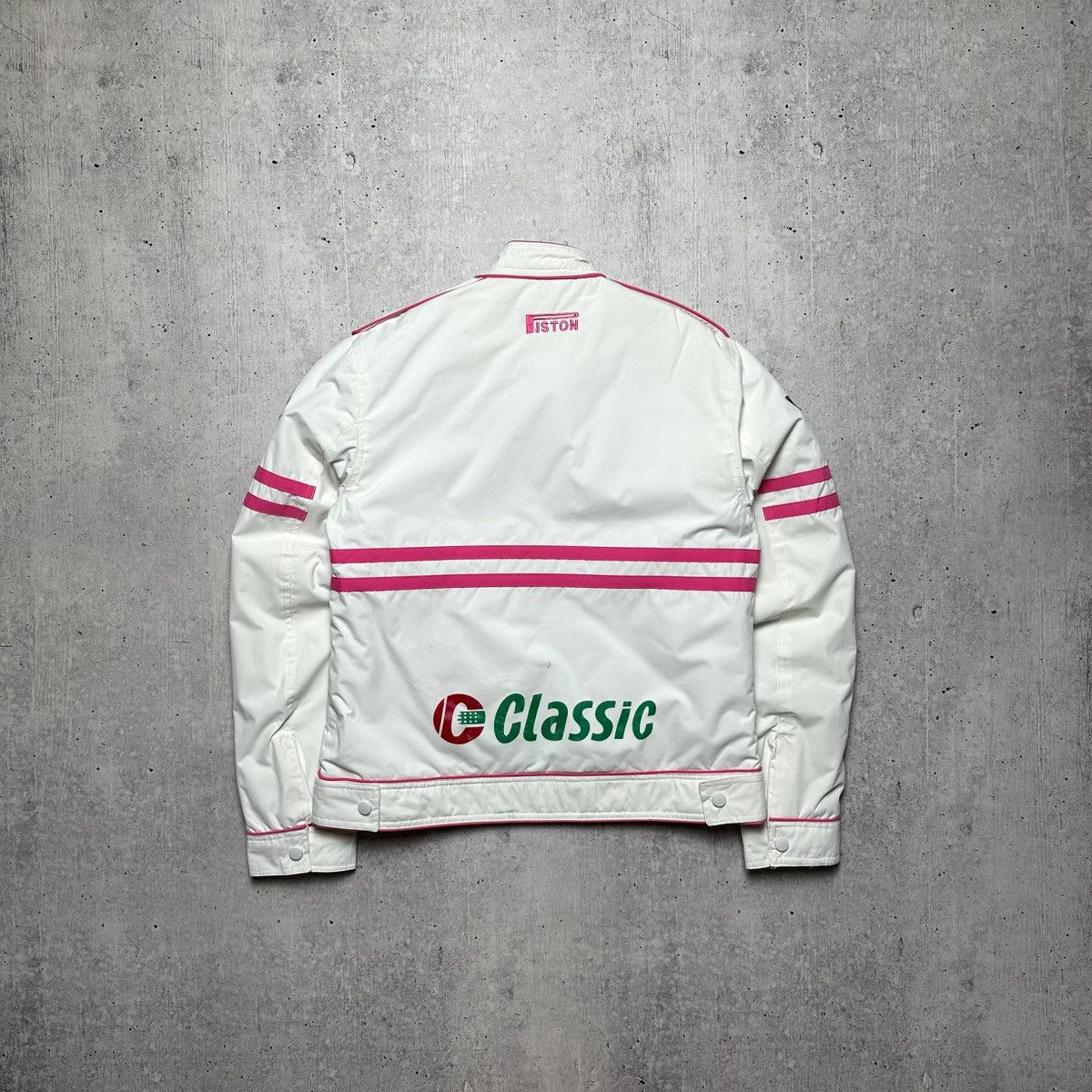 Vintage Vintage Sanprit Racing Jacket Piston Race Car The Game Size US S / EU 44-46 / 1 - 9 Thumbnail