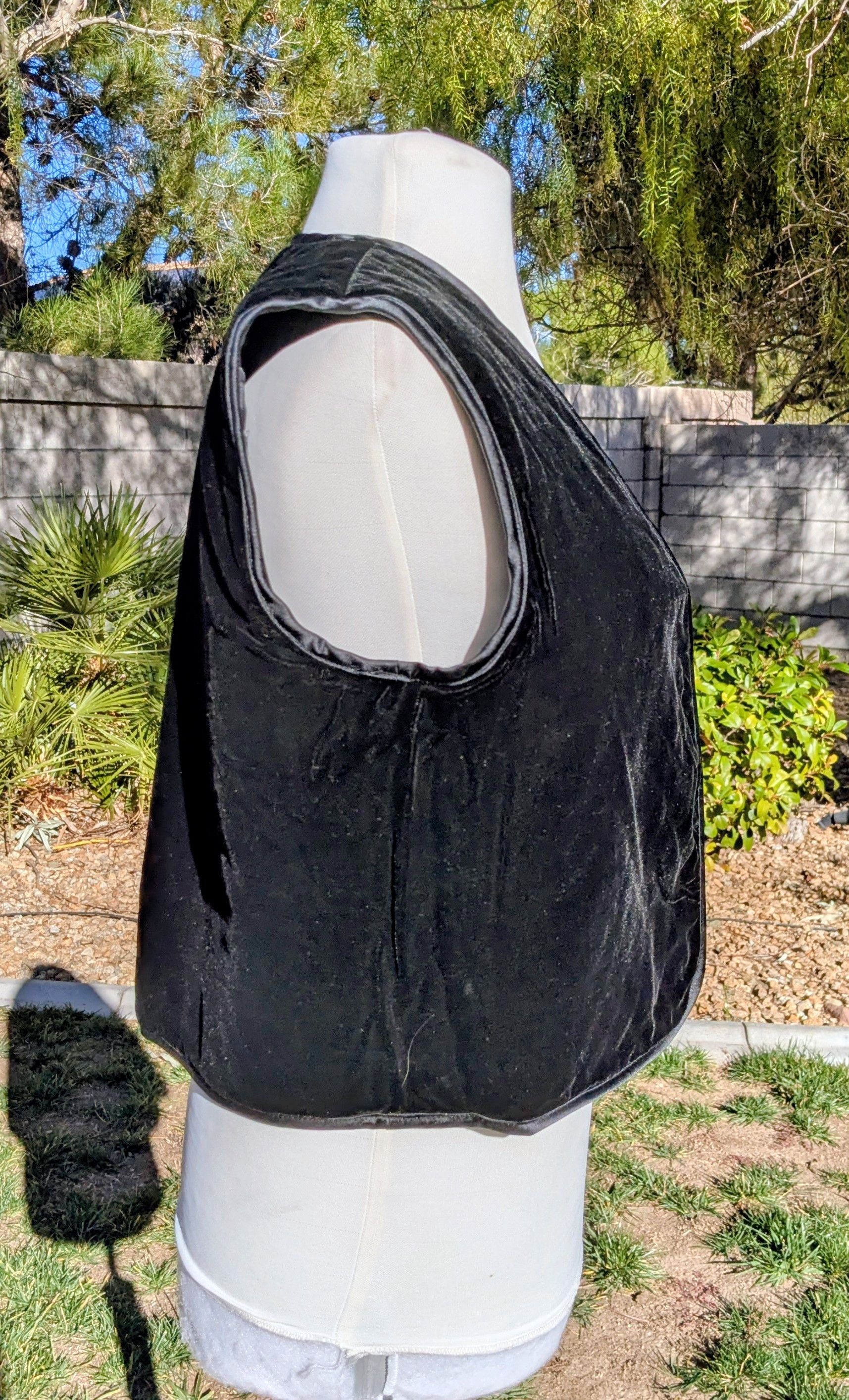 Other Classic Reversible Velvet/Quilted Vest Design Top Size US S / EU 44-46 / 1 - 3 Thumbnail